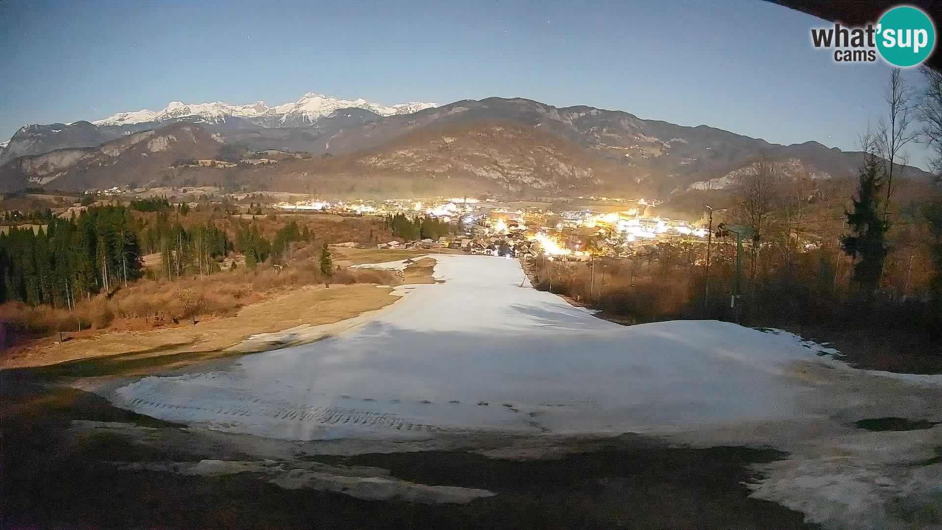 Livekamera Bohinjska Bistrica – Liveblick von der Skistation Kozji Hrbet