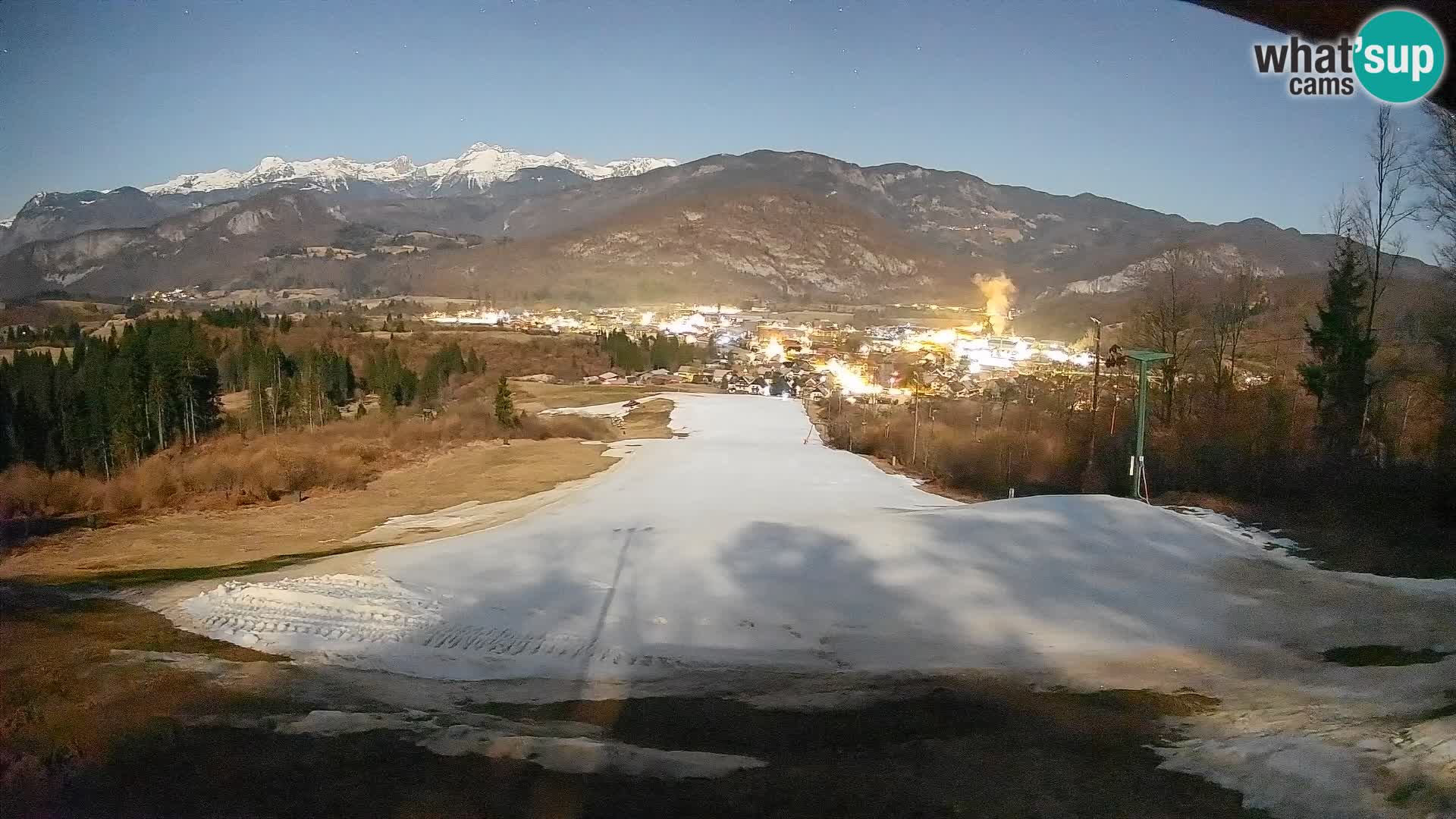 Webcam Bohinjska Bistrica – Vista live dalla stazione sciistica Kozji Hrbet