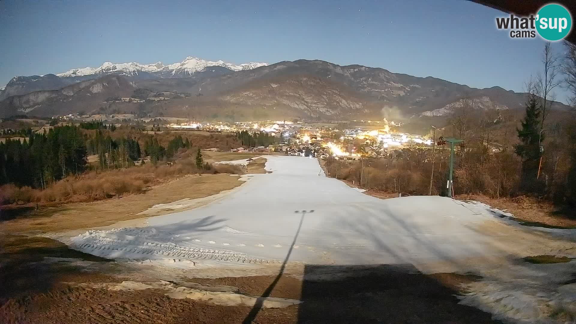 Webcam Bohinjska Bistrica – Vue en direct depuis la station de ski Kozji Hrbet