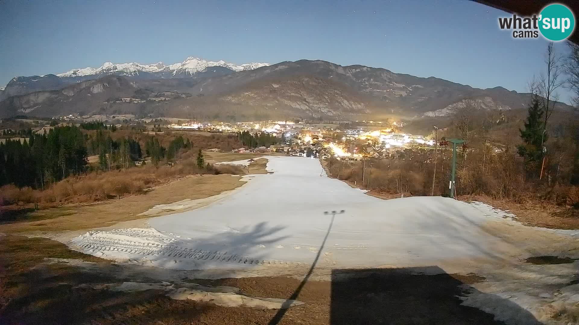 Webcam Bohinjska Bistrica – Live View from Kozji Hrbet Ski Station