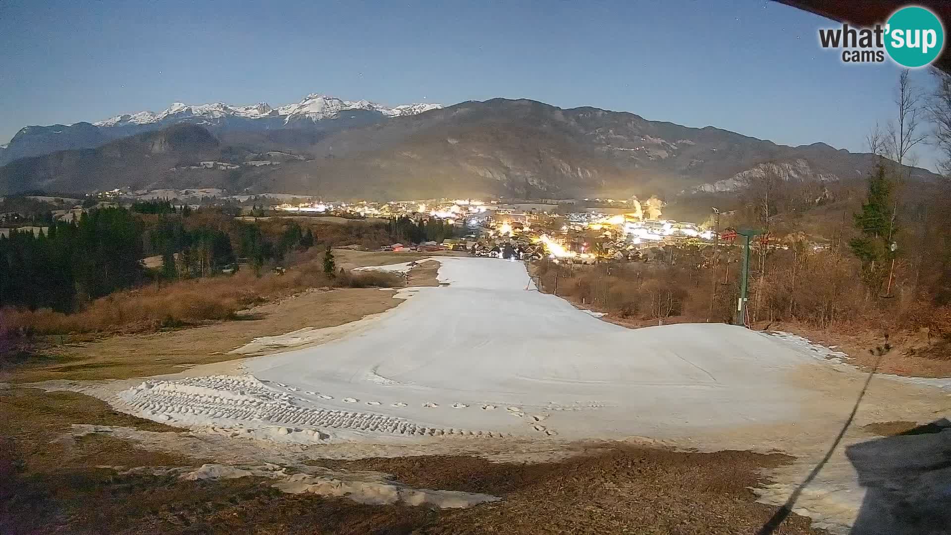 Livekamera Bohinjska Bistrica – Liveblick von der Skistation Kozji Hrbet