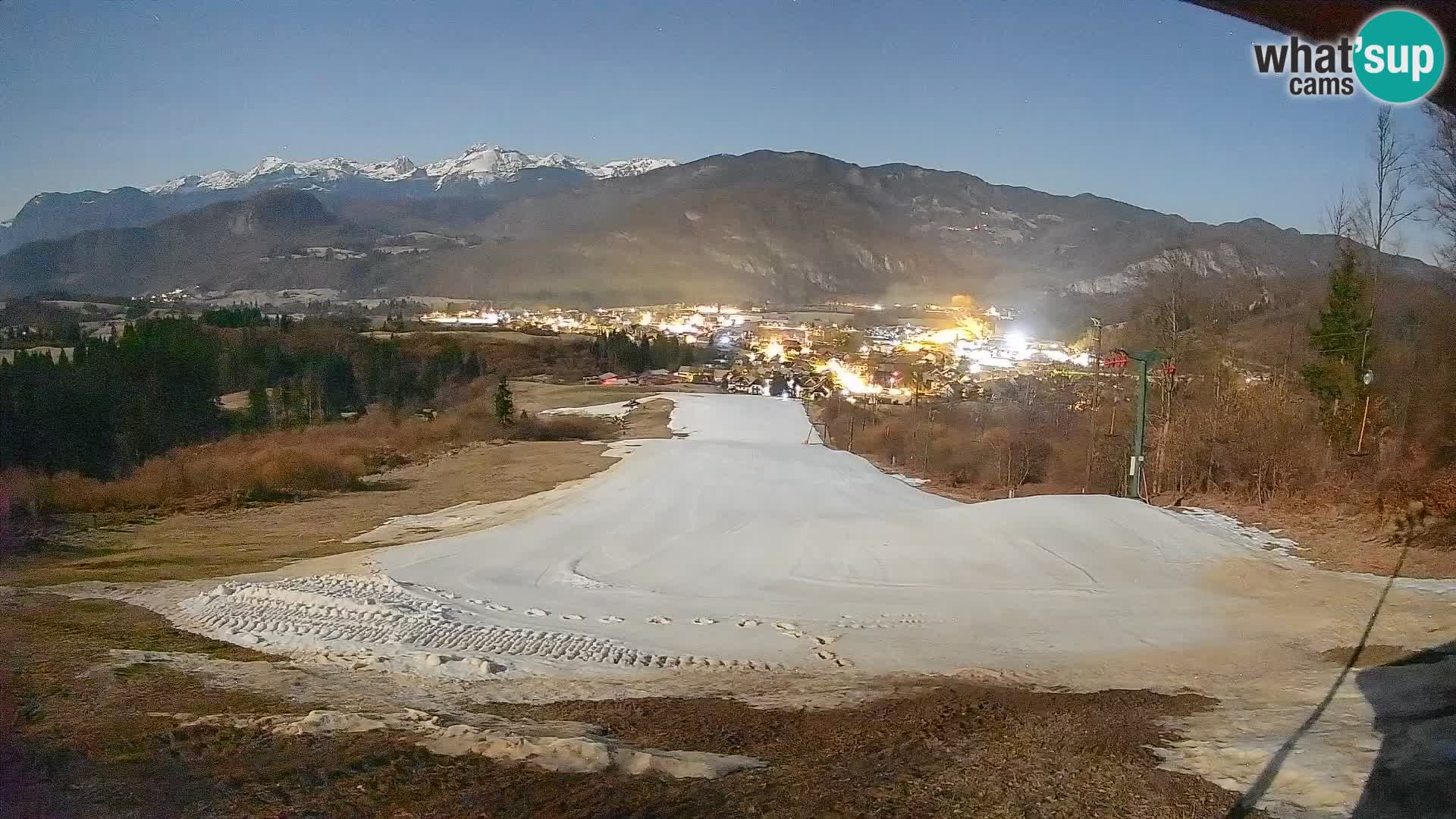 Livekamera Bohinjska Bistrica – Liveblick von der Skistation Kozji Hrbet