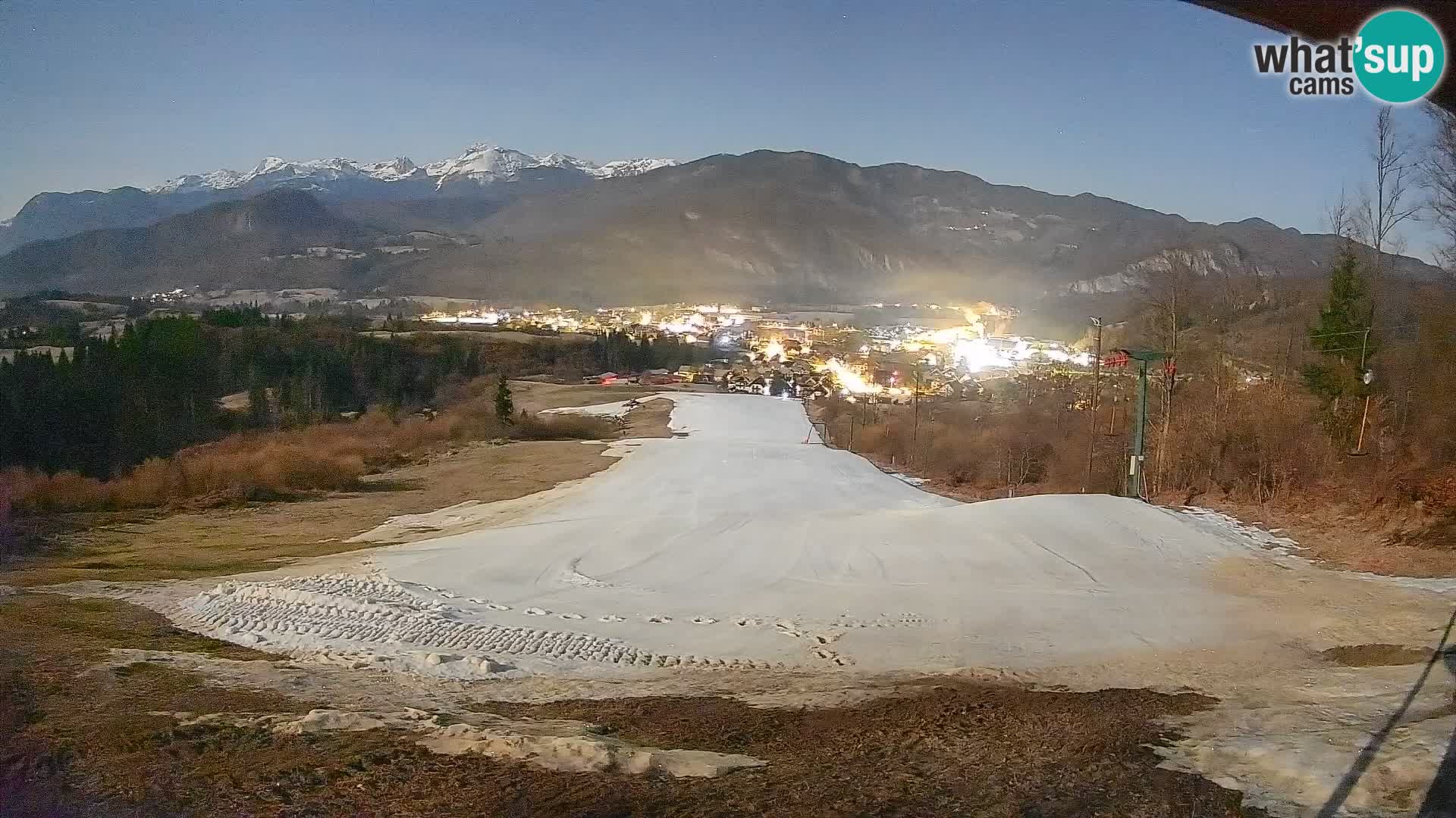 Cámara en vivo Bohinjska Bistrica – Vista en directo desde la estación de esquí Kozji Hrbet