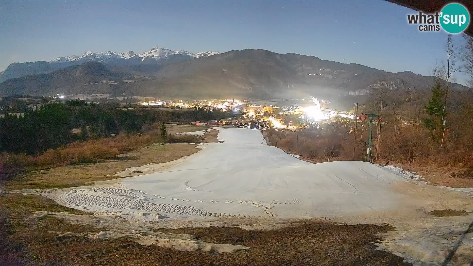 Webcam Bohinjska Bistrica – Vue en direct depuis la station de ski Kozji Hrbet