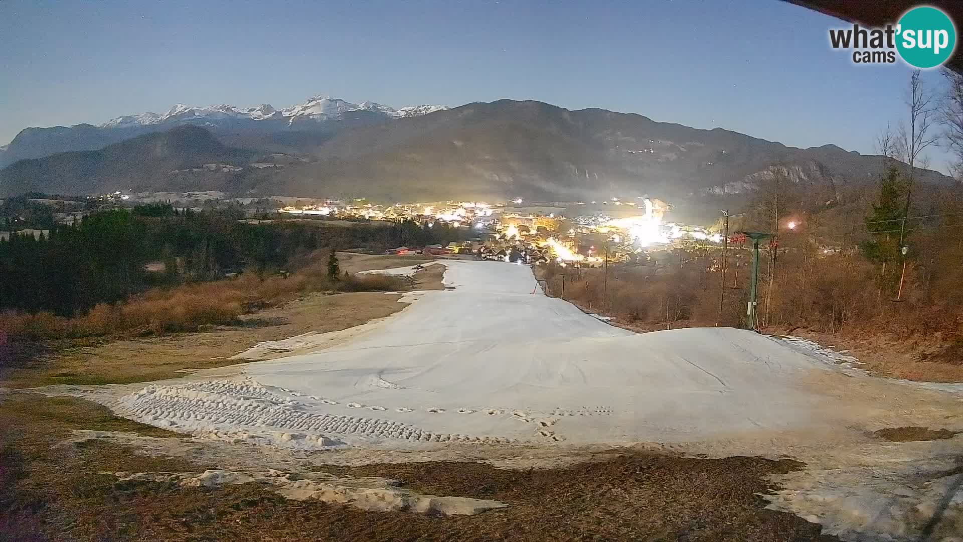 Webcam Bohinjska Bistrica – Live View from Kozji Hrbet Ski Station