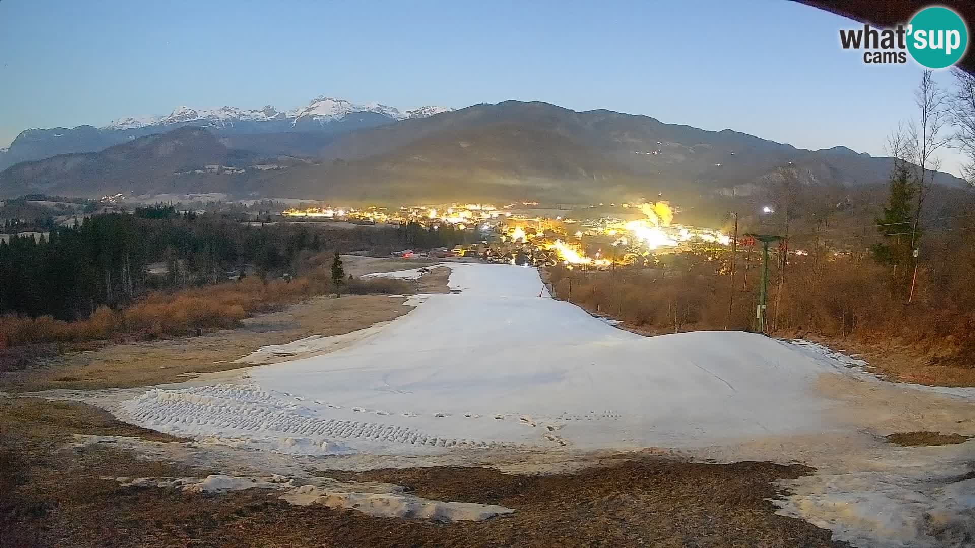 Livekamera Bohinjska Bistrica – Liveblick von der Skistation Kozji Hrbet