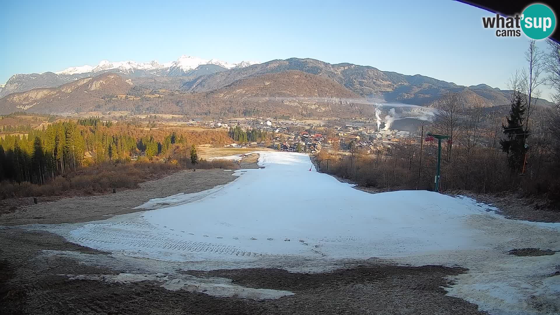 Livekamera Bohinjska Bistrica – Liveblick von der Skistation Kozji Hrbet