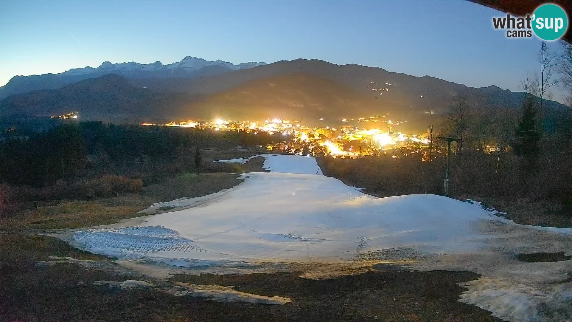 Webcam Bohinjska Bistrica – Vista live dalla stazione sciistica Kozji Hrbet