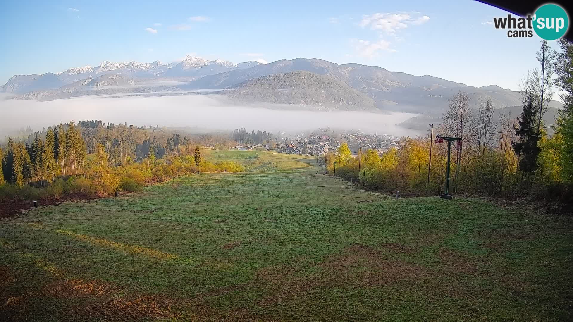 Webcam Bohinjska Bistrica – Vue en direct depuis la station de ski Kozji Hrbet