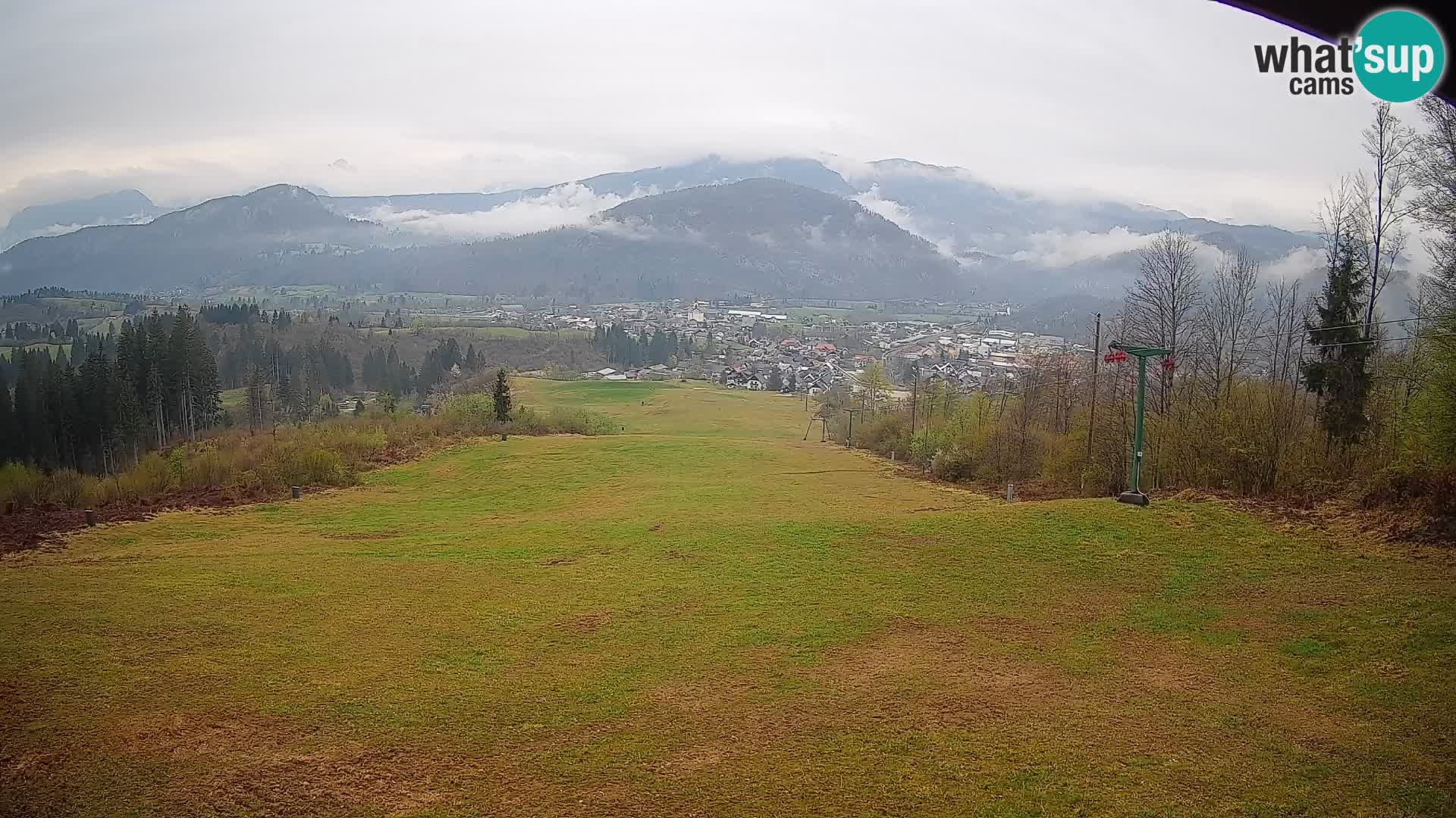 Webcam Bohinjska Bistrica – Live View from Kozji Hrbet Ski Station
