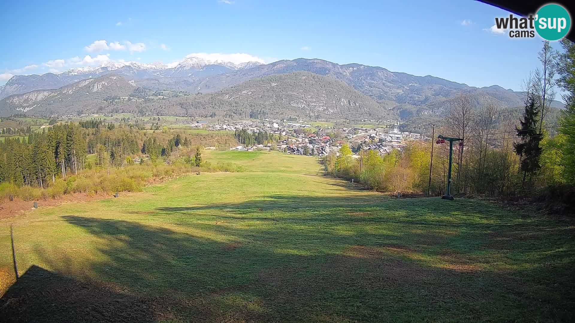 Webcam Bohinjska Bistrica – Live View from Kozji Hrbet Ski Station