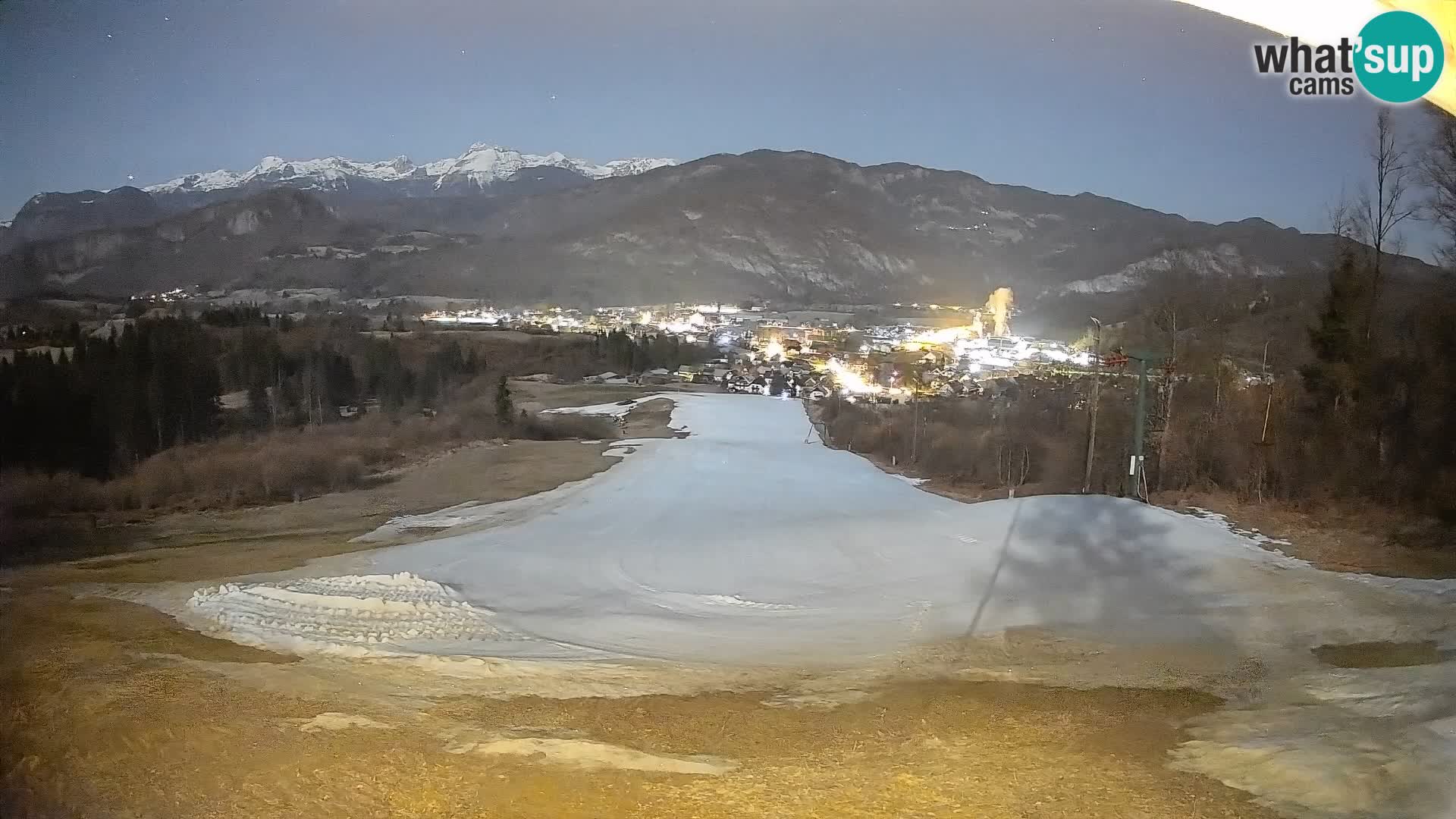 Webcam Bohinjska Bistrica – Live View from Kozji Hrbet Ski Station