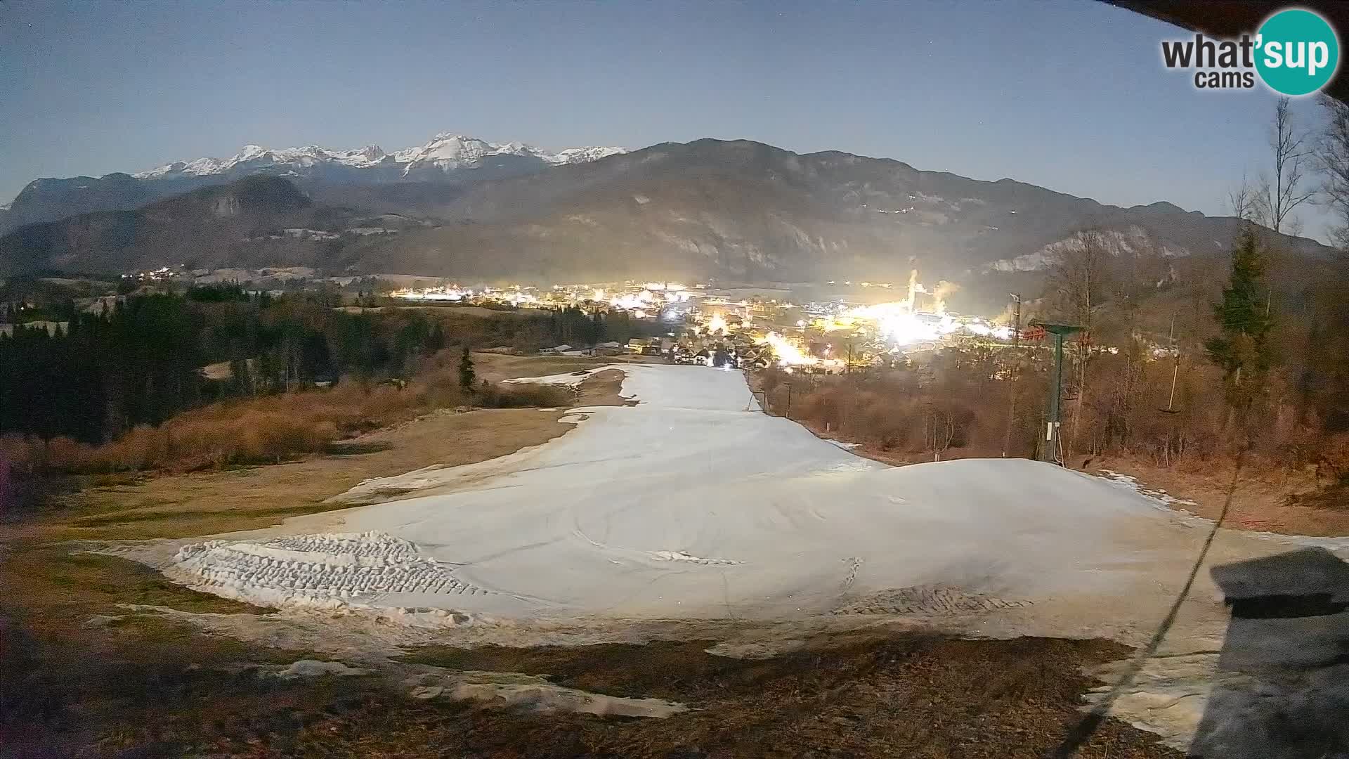 Cámara en vivo Bohinjska Bistrica – Vista en directo desde la estación de esquí Kozji Hrbet