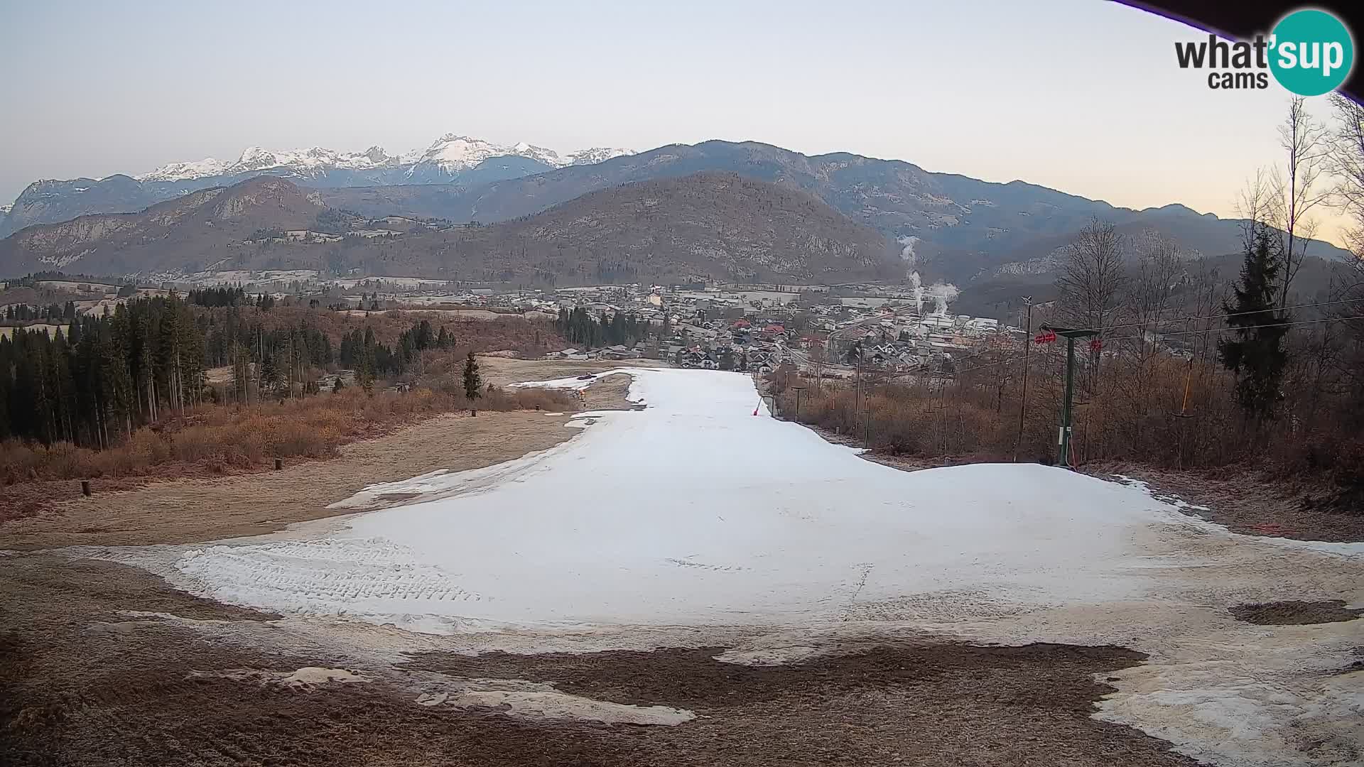 Webcam Bohinjska Bistrica – Vue en direct depuis la station de ski Kozji Hrbet