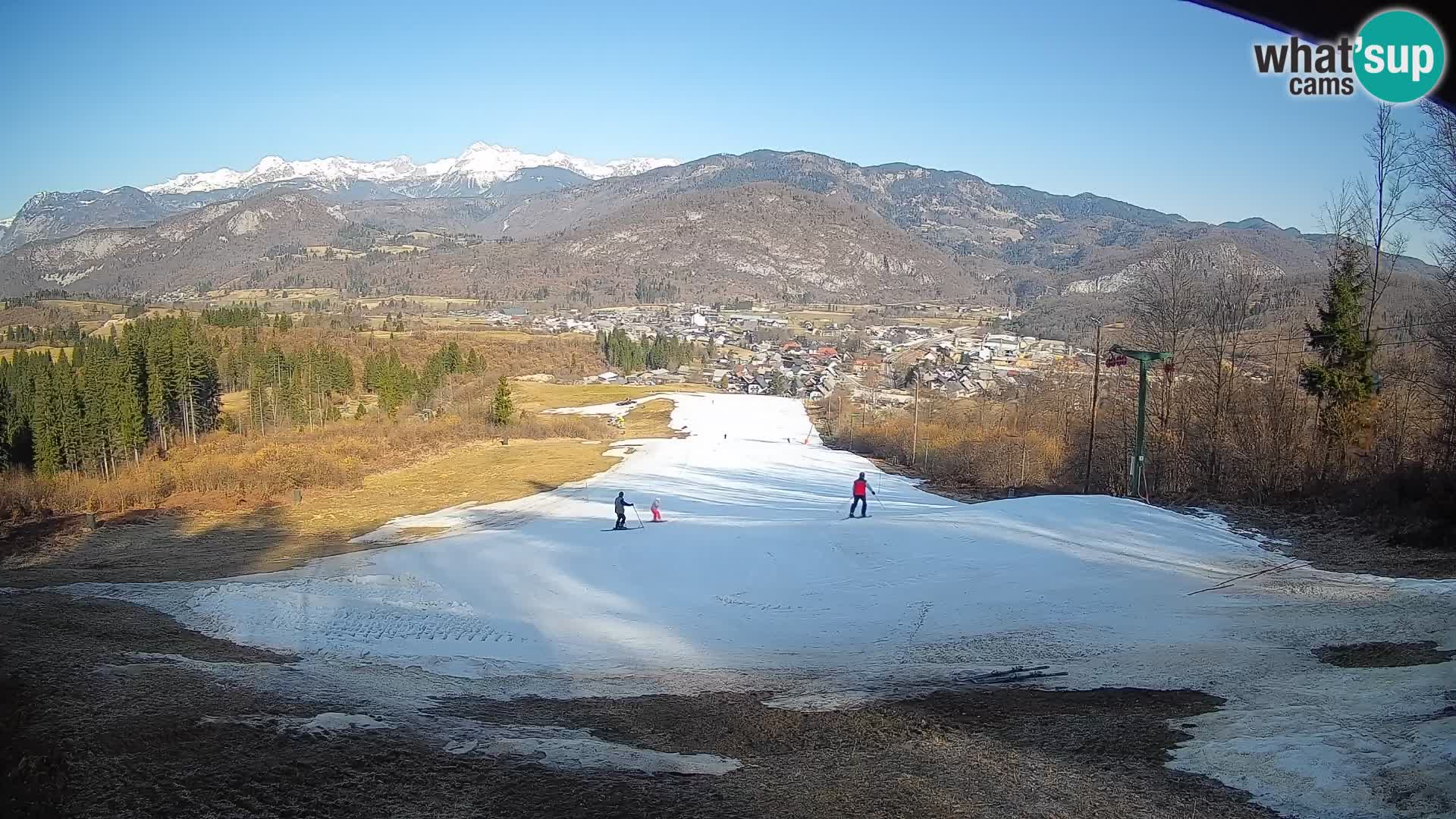 Cámara en vivo Bohinjska Bistrica – Vista en directo desde la estación de esquí Kozji Hrbet