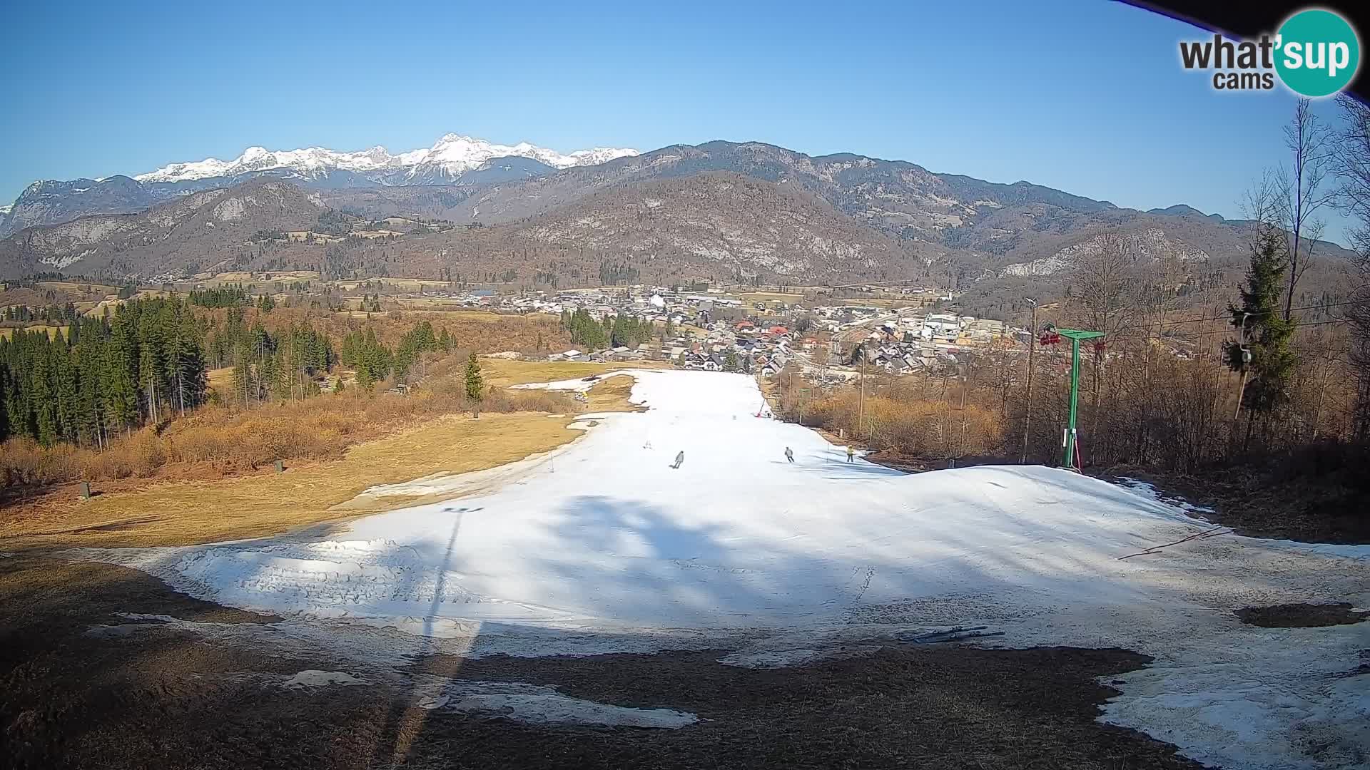 Webcam Bohinjska Bistrica – Vue en direct depuis la station de ski Kozji Hrbet