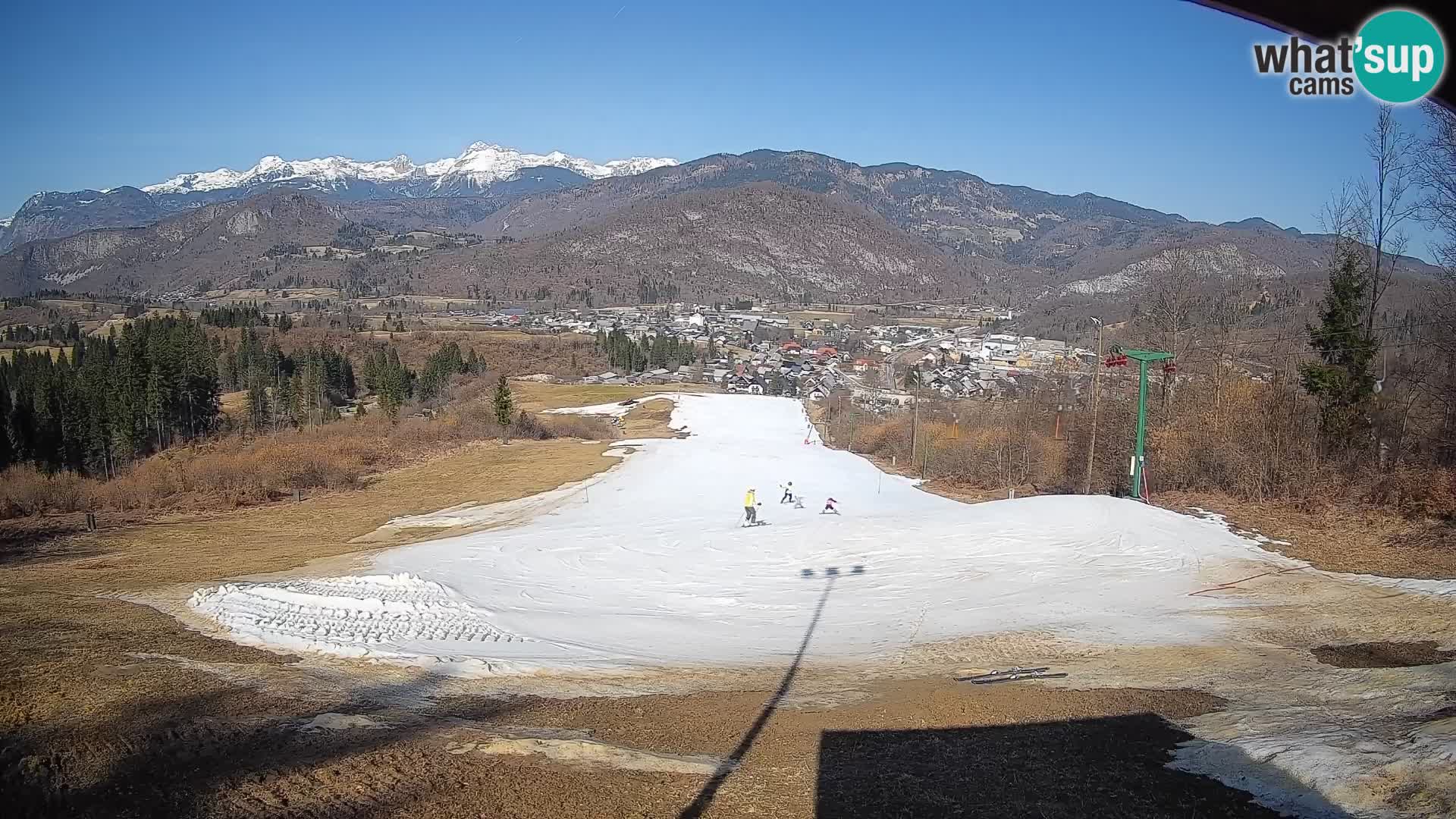 Cámara en vivo Bohinjska Bistrica – Vista en directo desde la estación de esquí Kozji Hrbet