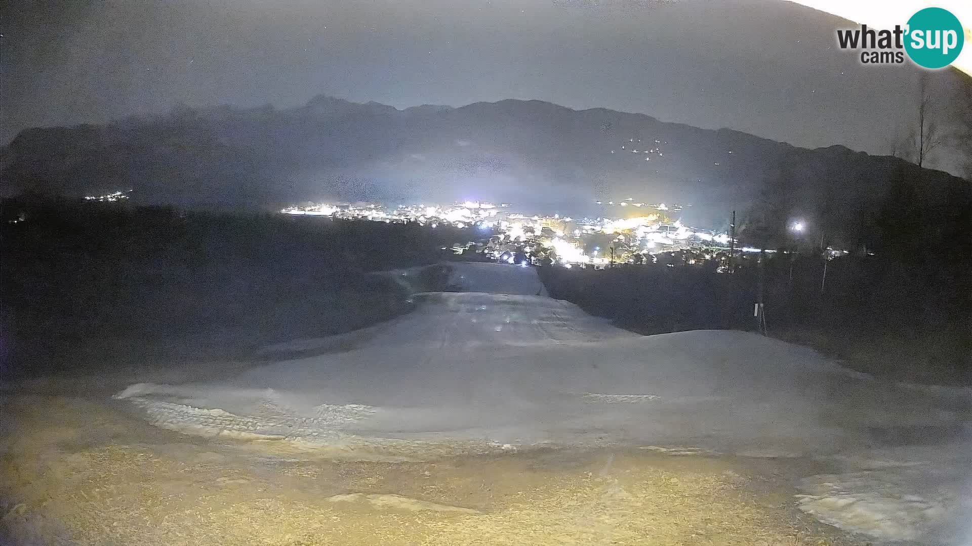 Spletna kamera Bohinjska Bistrica – Pogled v živo s smučišča Kozji Hrbet