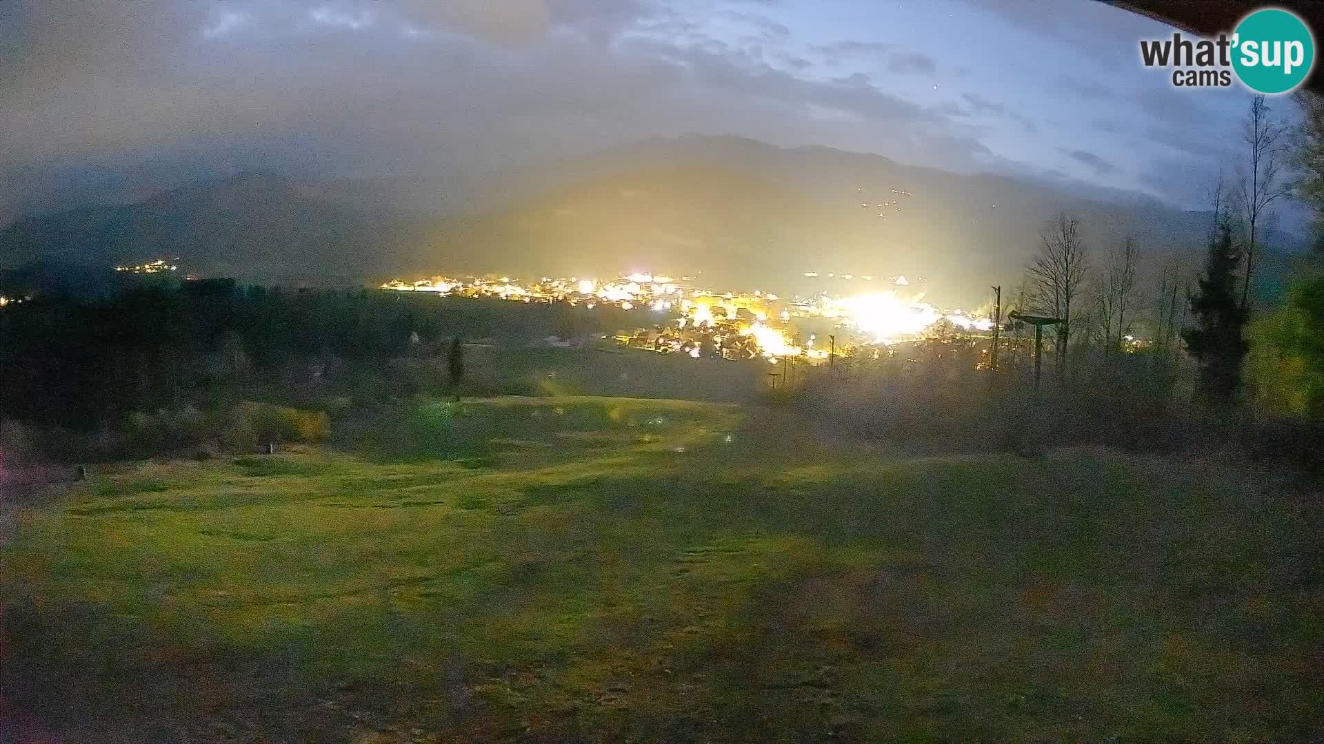 Webcam Bohinjska Bistrica – Vista live dalla stazione sciistica Kozji Hrbet