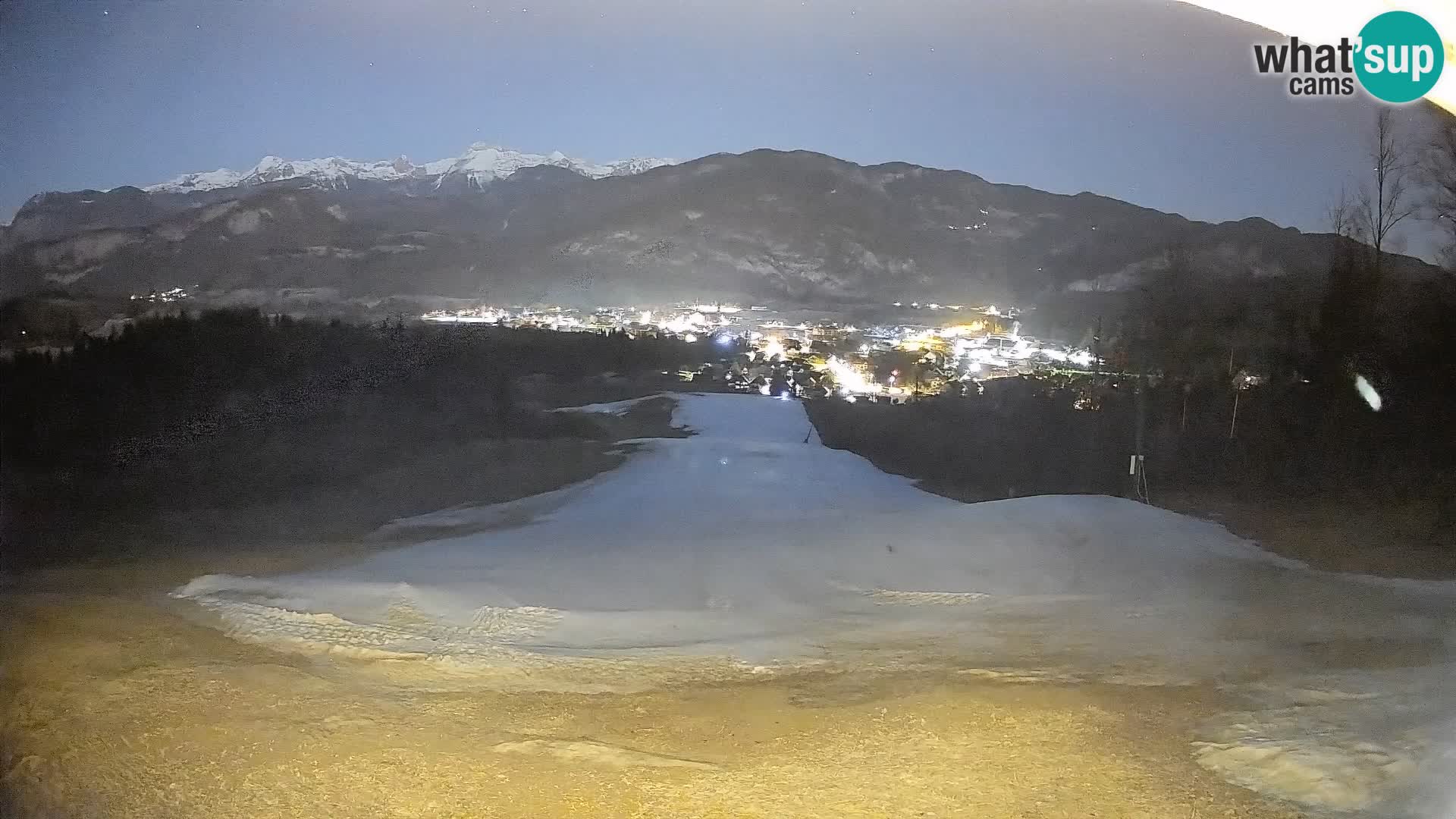 Webcam Bohinjska Bistrica – Live View from Kozji Hrbet Ski Station