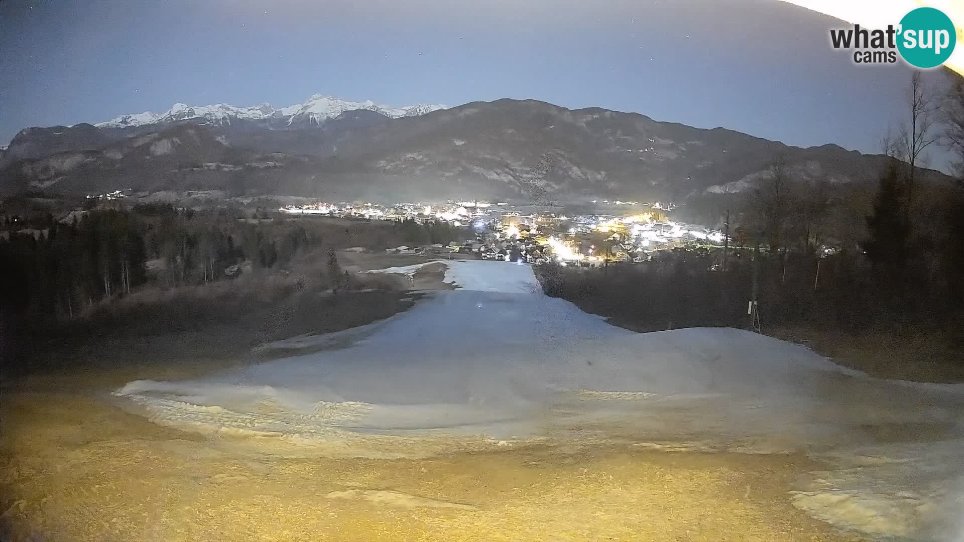 Webcam Bohinjska Bistrica – Vista live dalla stazione sciistica Kozji Hrbet