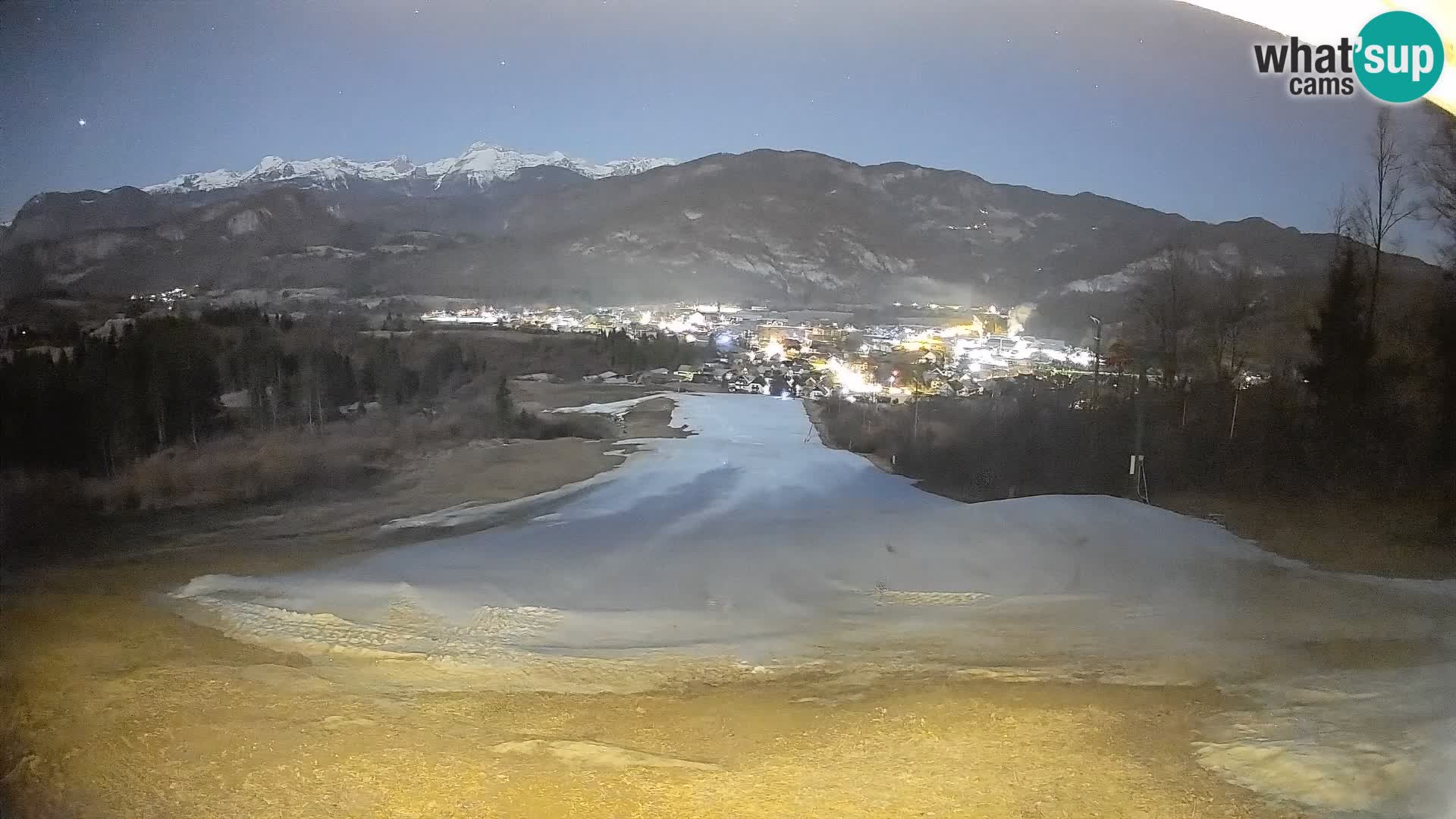 Webcam Bohinjska Bistrica – Vue en direct depuis la station de ski Kozji Hrbet