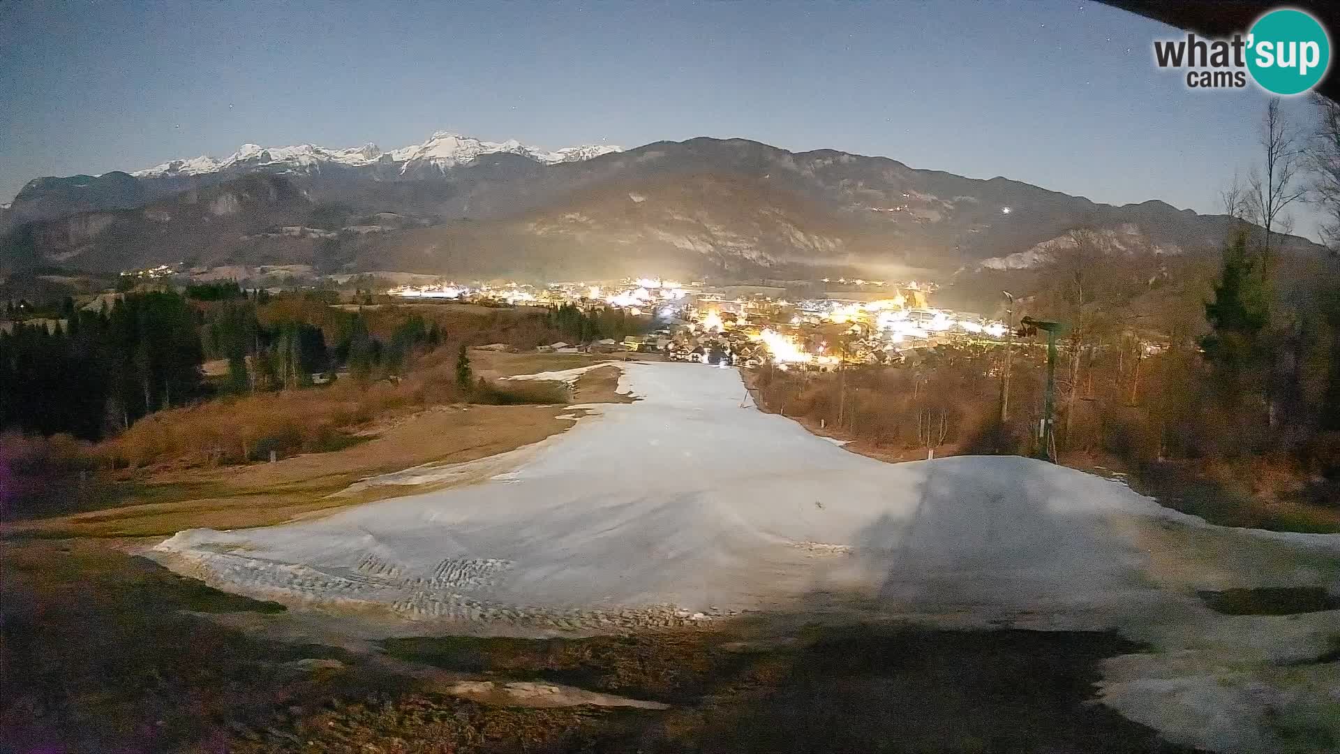 Webcam Bohinjska Bistrica – Vue en direct depuis la station de ski Kozji Hrbet