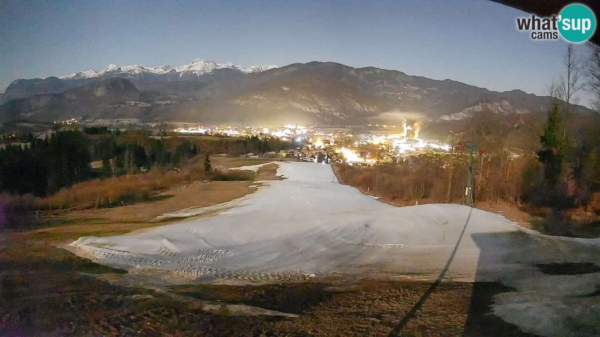 Cámara en vivo Bohinjska Bistrica – Vista en directo desde la estación de esquí Kozji Hrbet