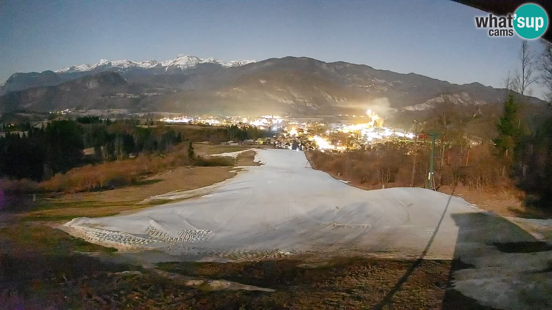 Webcam Bohinjska Bistrica – Vista live dalla stazione sciistica Kozji Hrbet