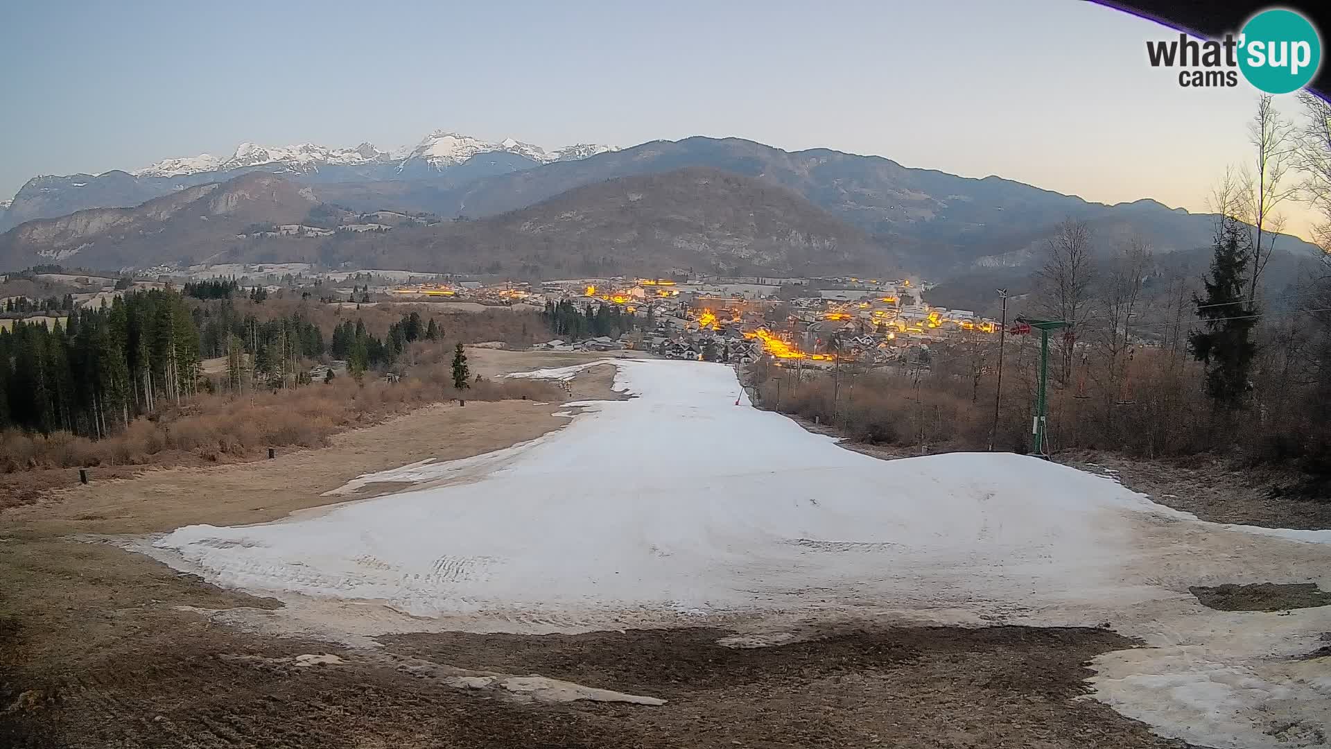 Webcam Bohinjska Bistrica – Vue en direct depuis la station de ski Kozji Hrbet