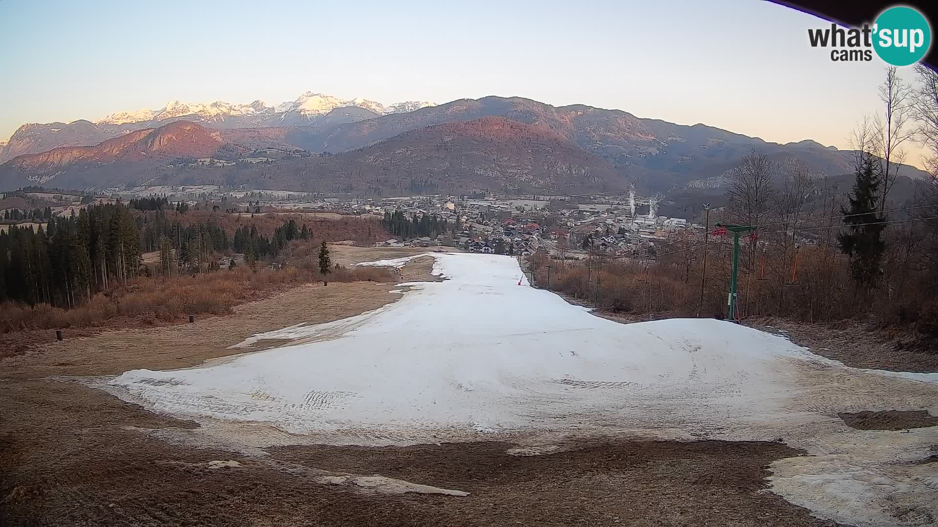 Cámara en vivo Bohinjska Bistrica – Vista en directo desde la estación de esquí Kozji Hrbet