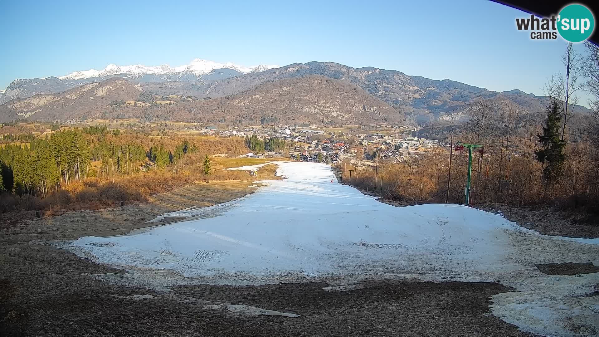 Webcam Bohinjska Bistrica – Vue en direct depuis la station de ski Kozji Hrbet