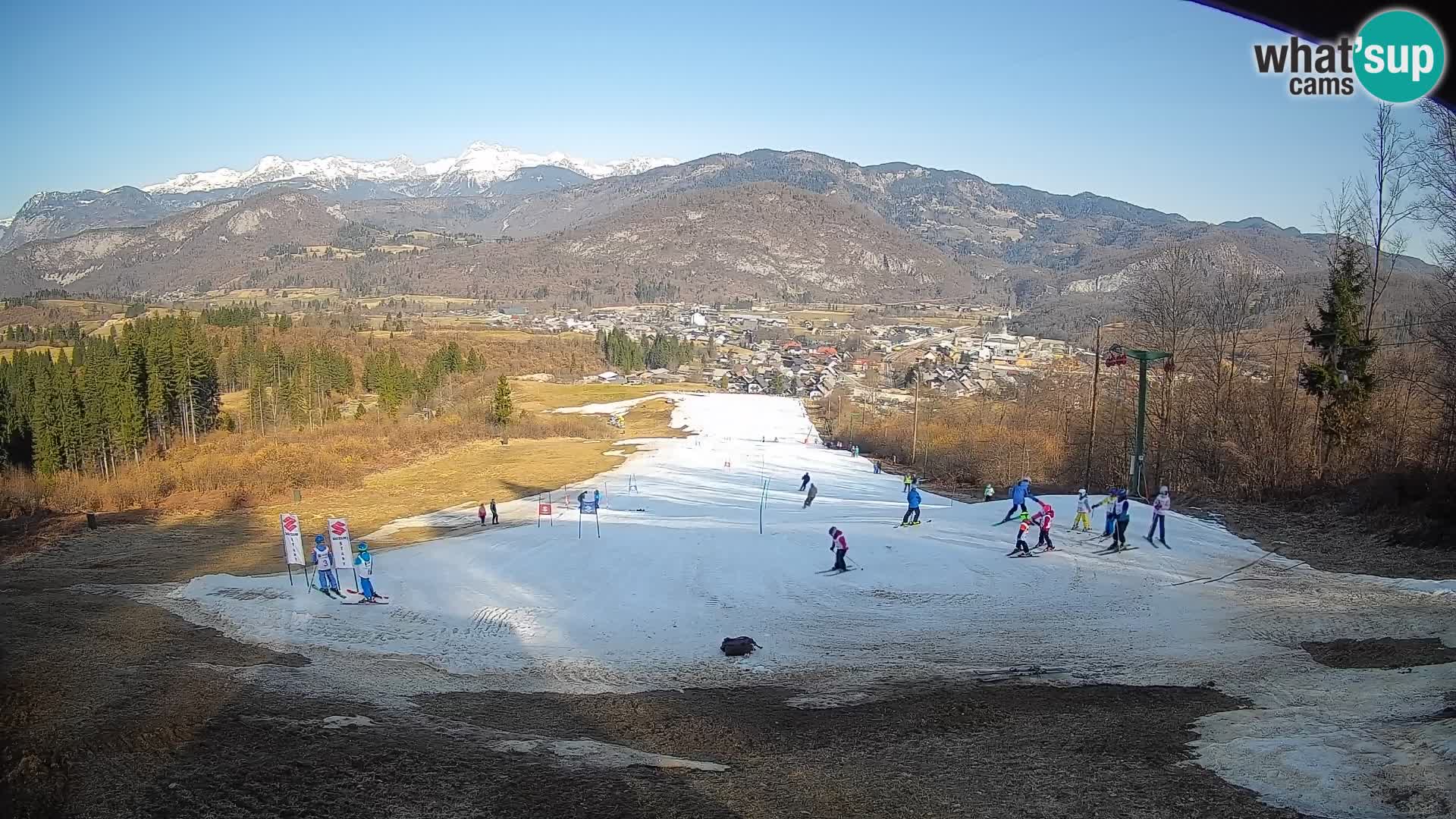 Cámara en vivo Bohinjska Bistrica – Vista en directo desde la estación de esquí Kozji Hrbet