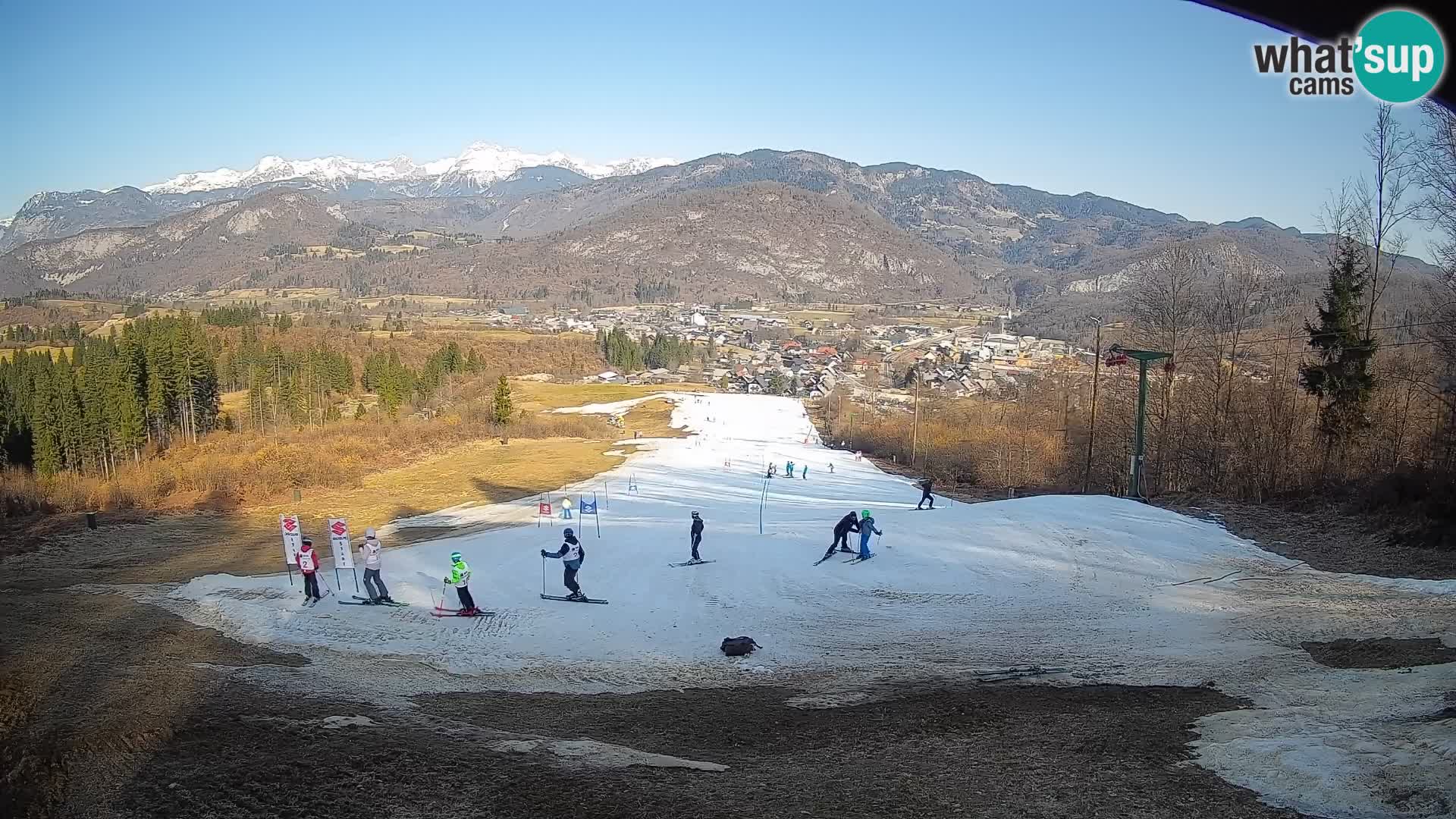 Livekamera Bohinjska Bistrica – Liveblick von der Skistation Kozji Hrbet