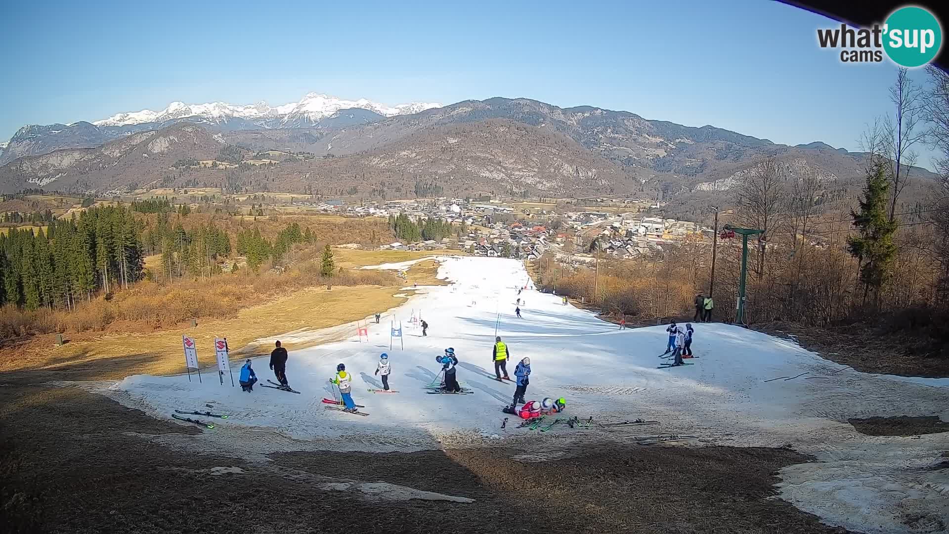 Webcam Bohinjska Bistrica – Vue en direct depuis la station de ski Kozji Hrbet