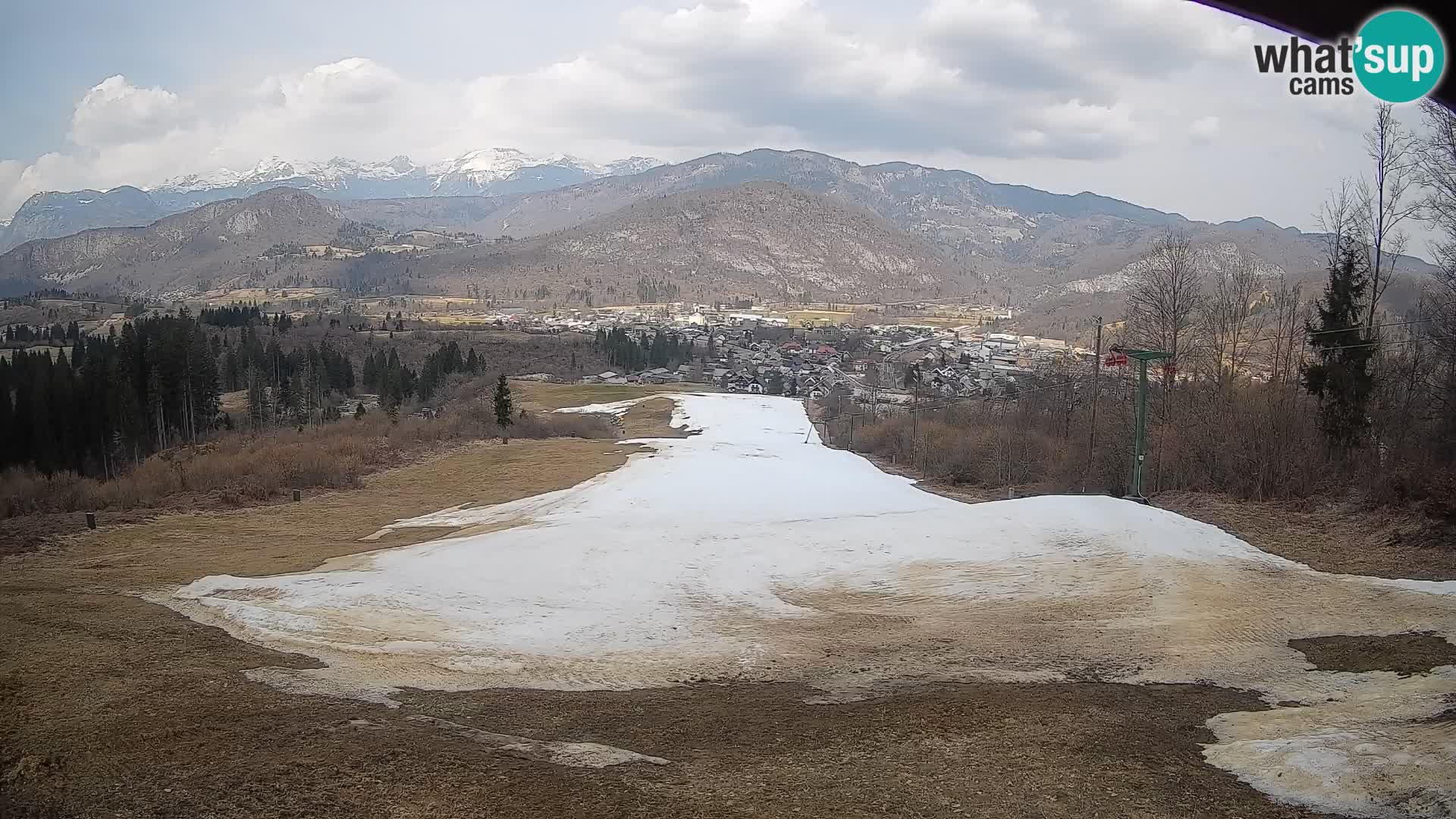 Webcam Bohinjska Bistrica – Live View from Kozji Hrbet Ski Station