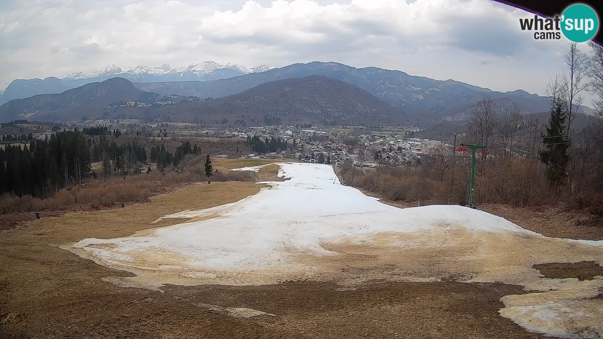 Webcam Bohinjska Bistrica – Vista live dalla stazione sciistica Kozji Hrbet