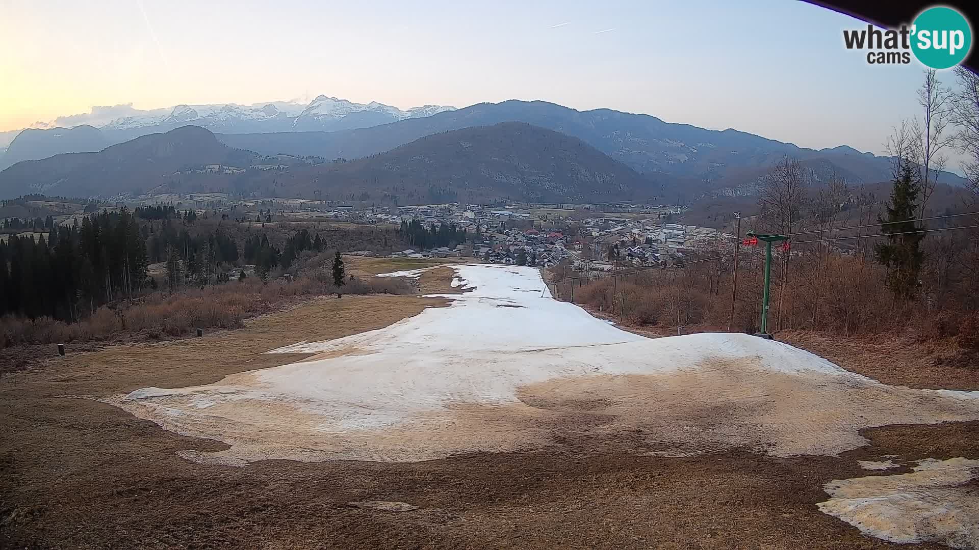 Webcam Bohinjska Bistrica – Vista live dalla stazione sciistica Kozji Hrbet