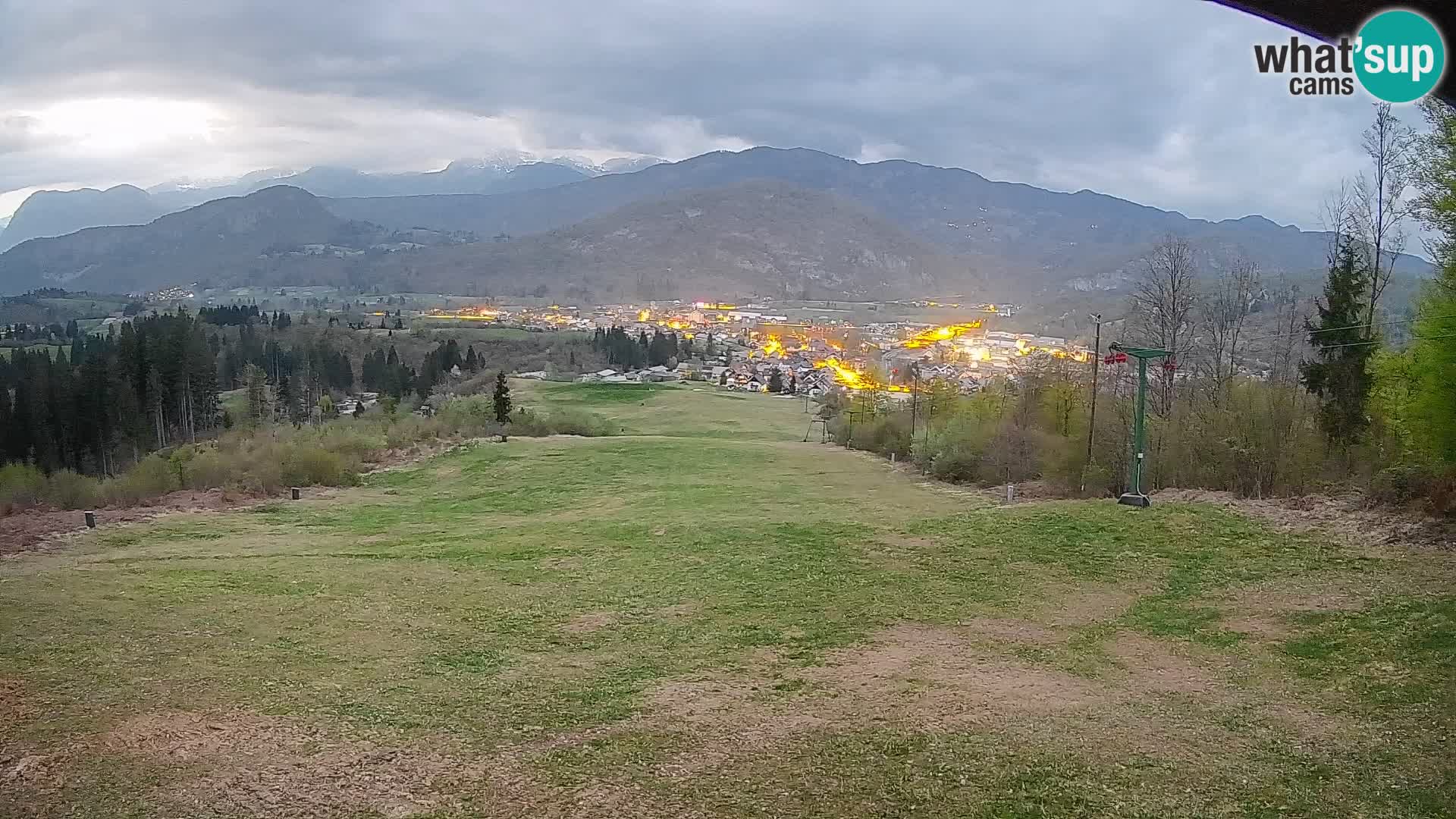 Webcam Bohinjska Bistrica – Live View from Kozji Hrbet Ski Station