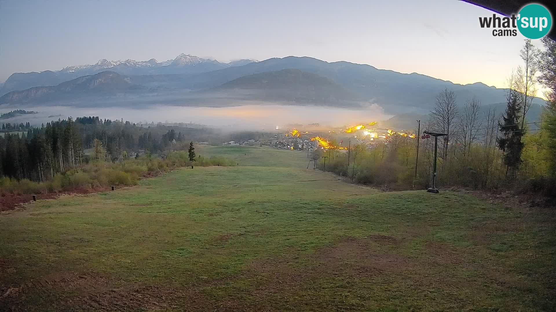 Webcam Bohinjska Bistrica – Live View from Kozji Hrbet Ski Station
