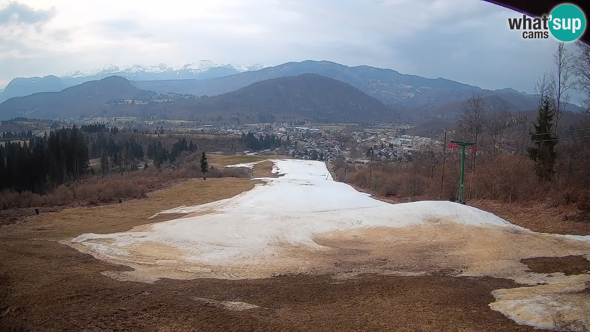 Webcam Bohinjska Bistrica – Vista live dalla stazione sciistica Kozji Hrbet