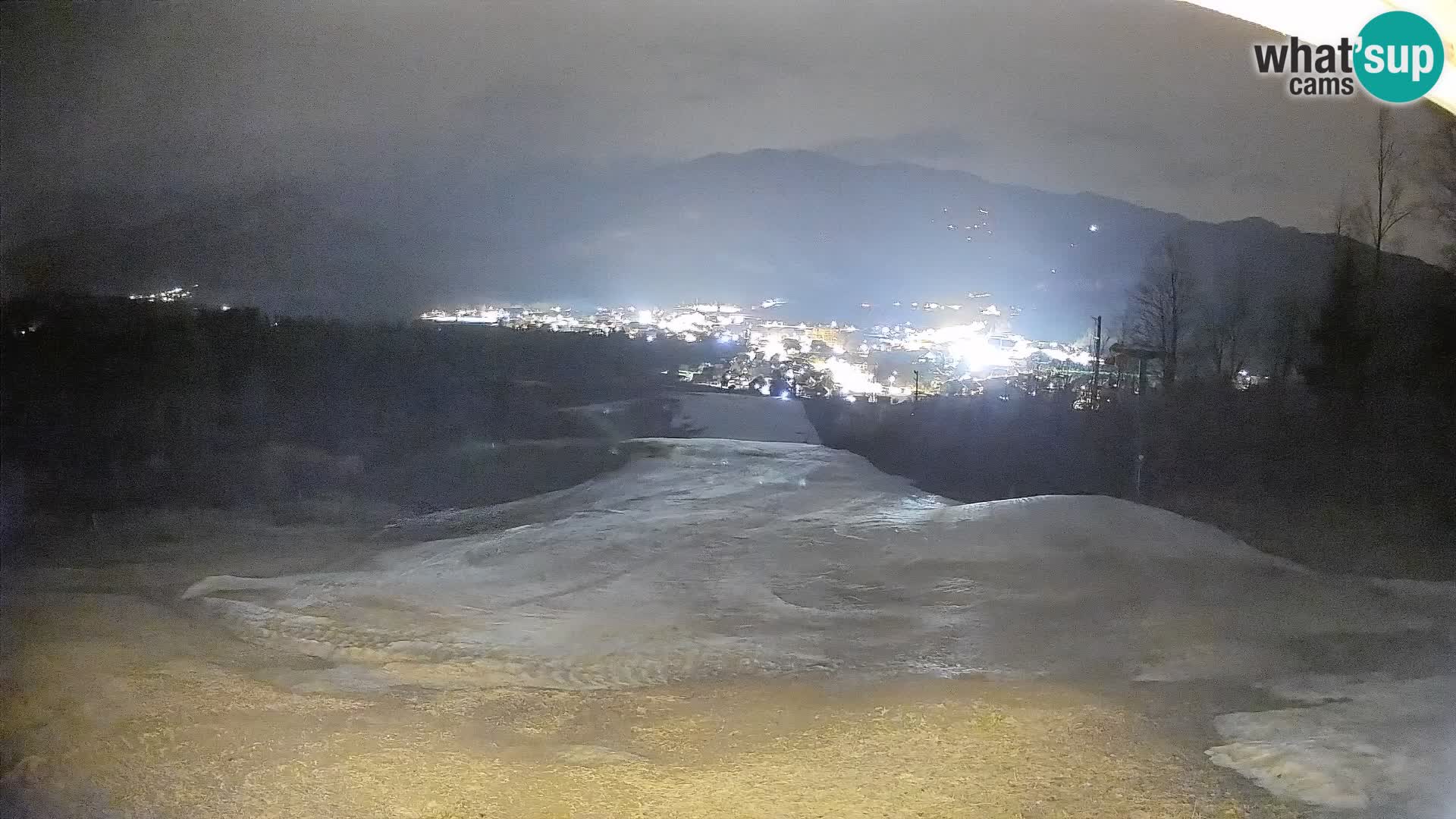 Spletna kamera Bohinjska Bistrica – Pogled v živo s smučišča Kozji Hrbet