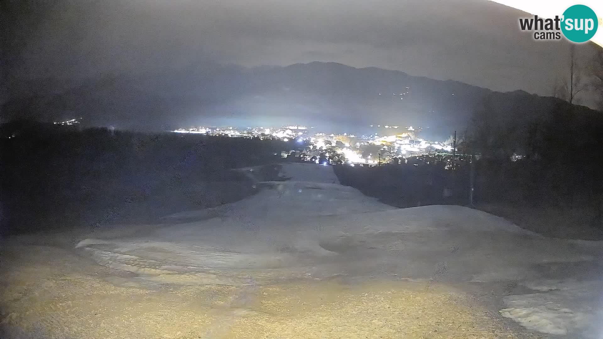 Spletna kamera Bohinjska Bistrica – Pogled v živo s smučišča Kozji Hrbet