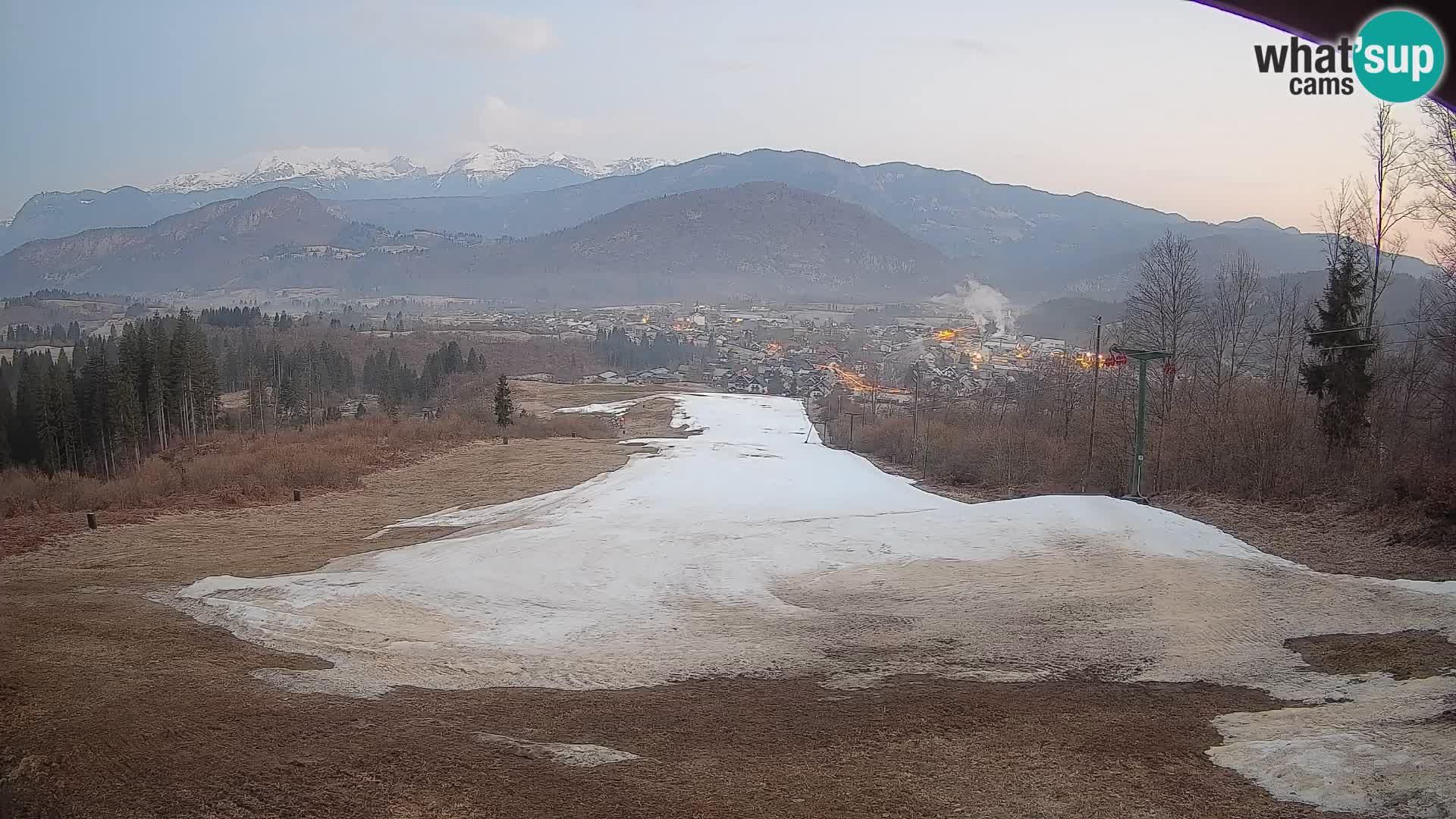 Cámara en vivo Bohinjska Bistrica – Vista en directo desde la estación de esquí Kozji Hrbet