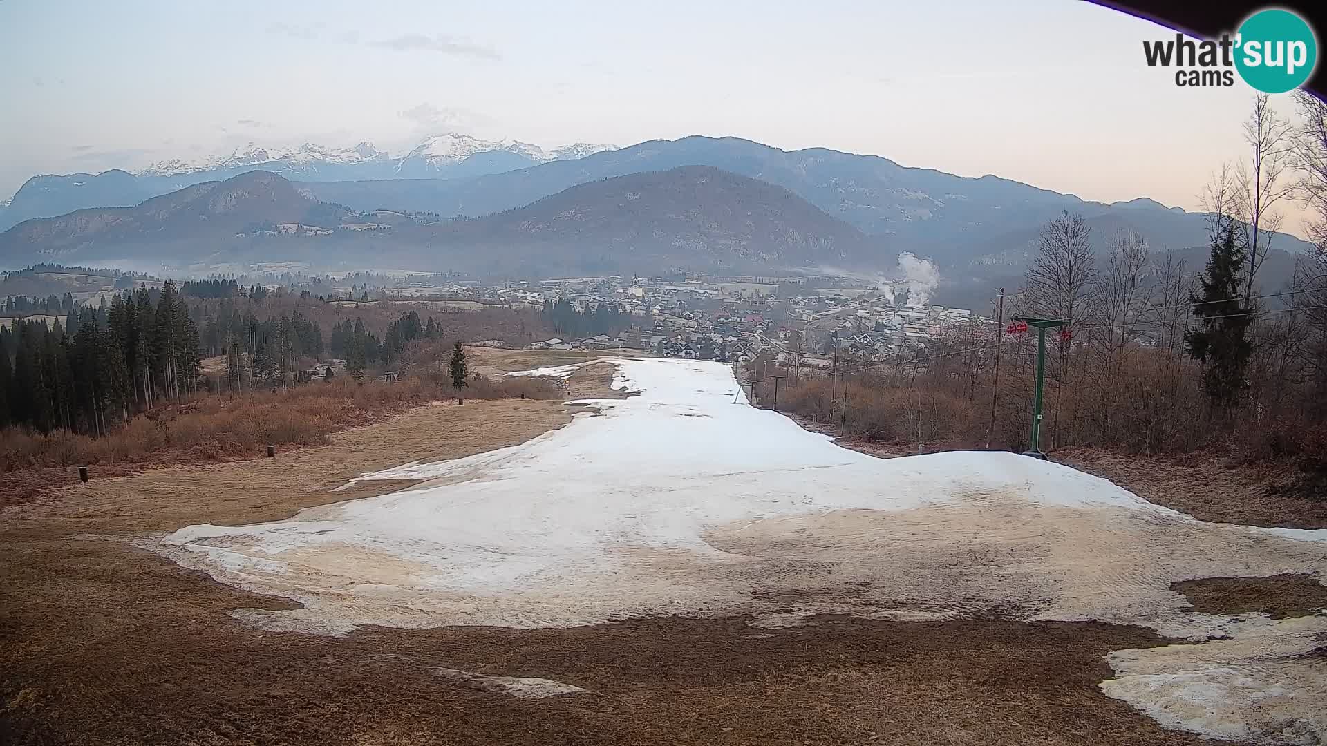 Webcam Bohinjska Bistrica – Vista live dalla stazione sciistica Kozji Hrbet