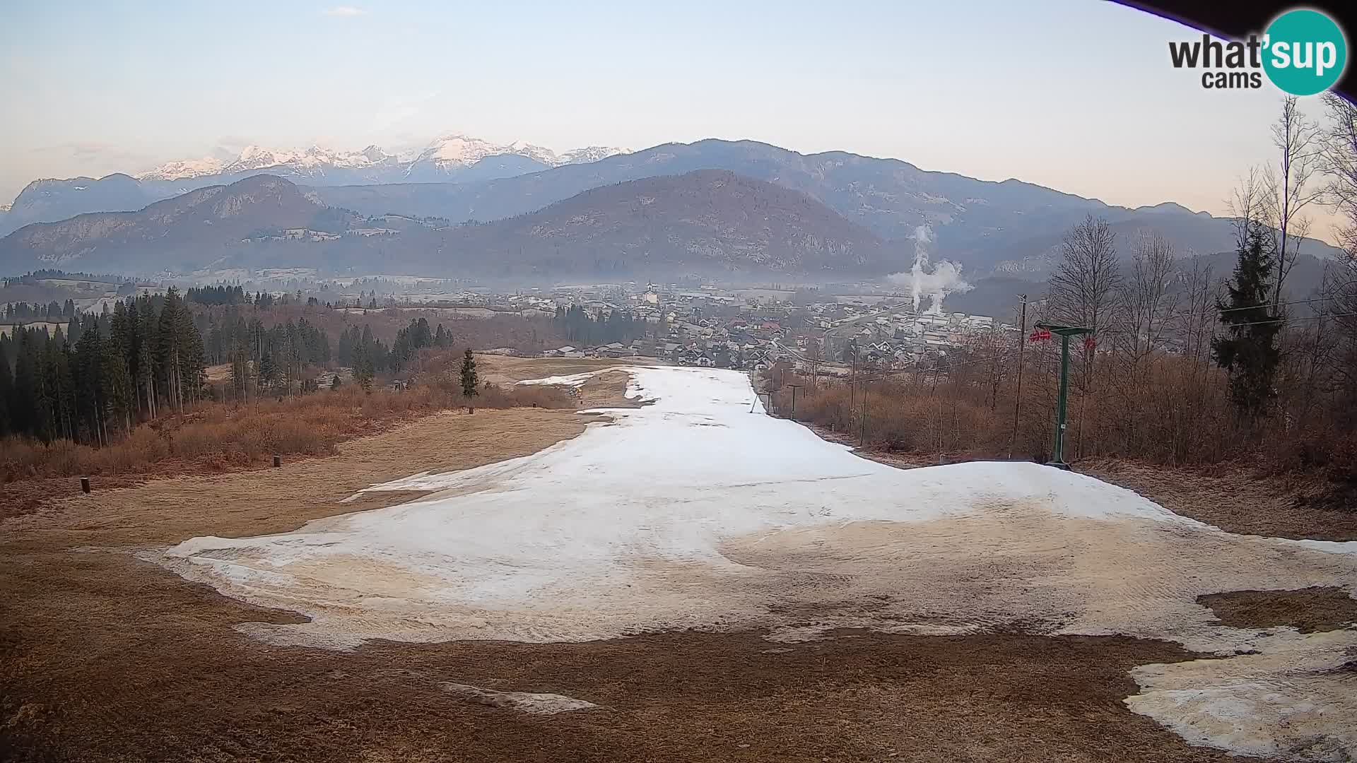 Webcam Bohinjska Bistrica – Live View from Kozji Hrbet Ski Station