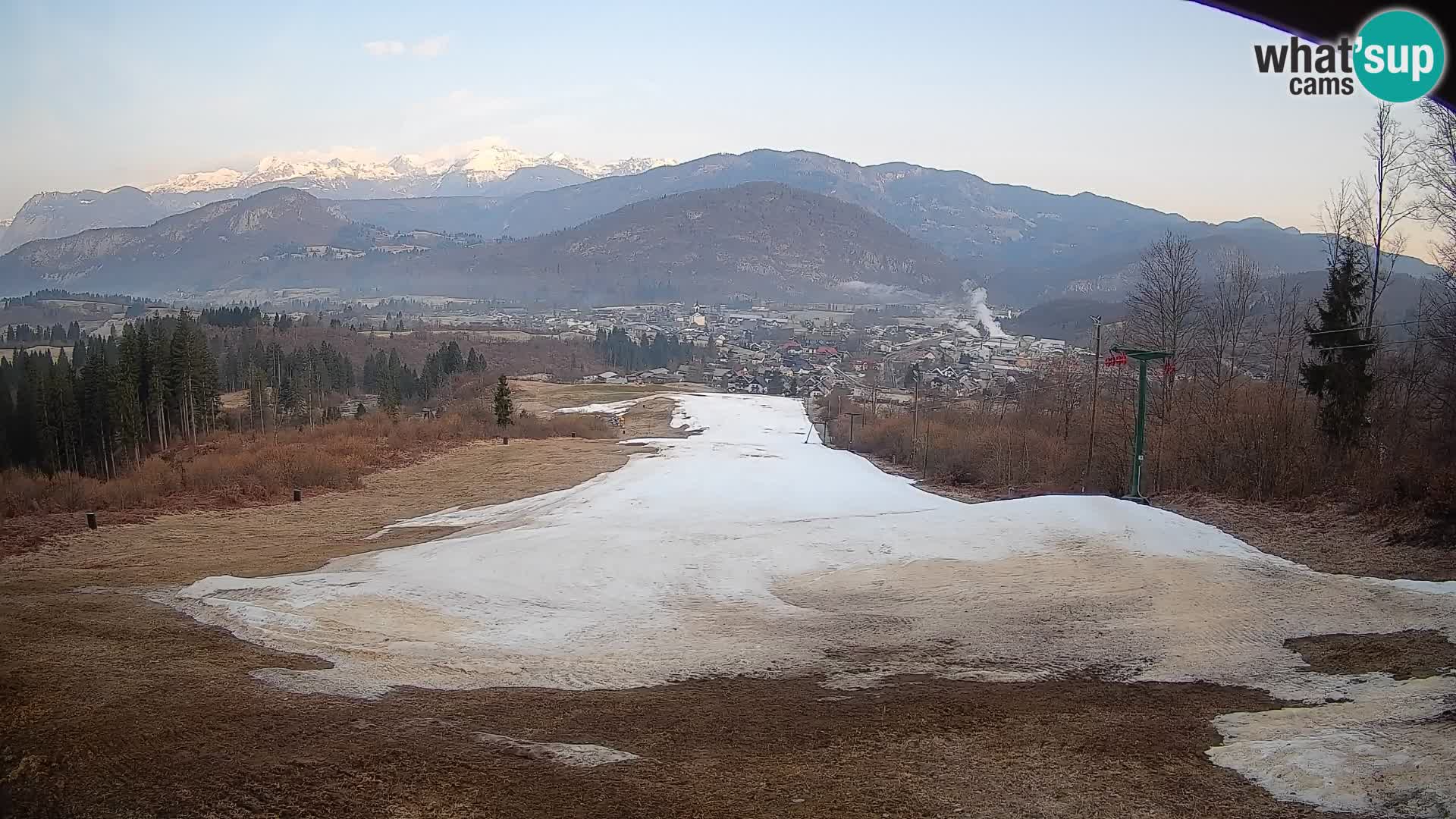 Livekamera Bohinjska Bistrica – Liveblick von der Skistation Kozji Hrbet