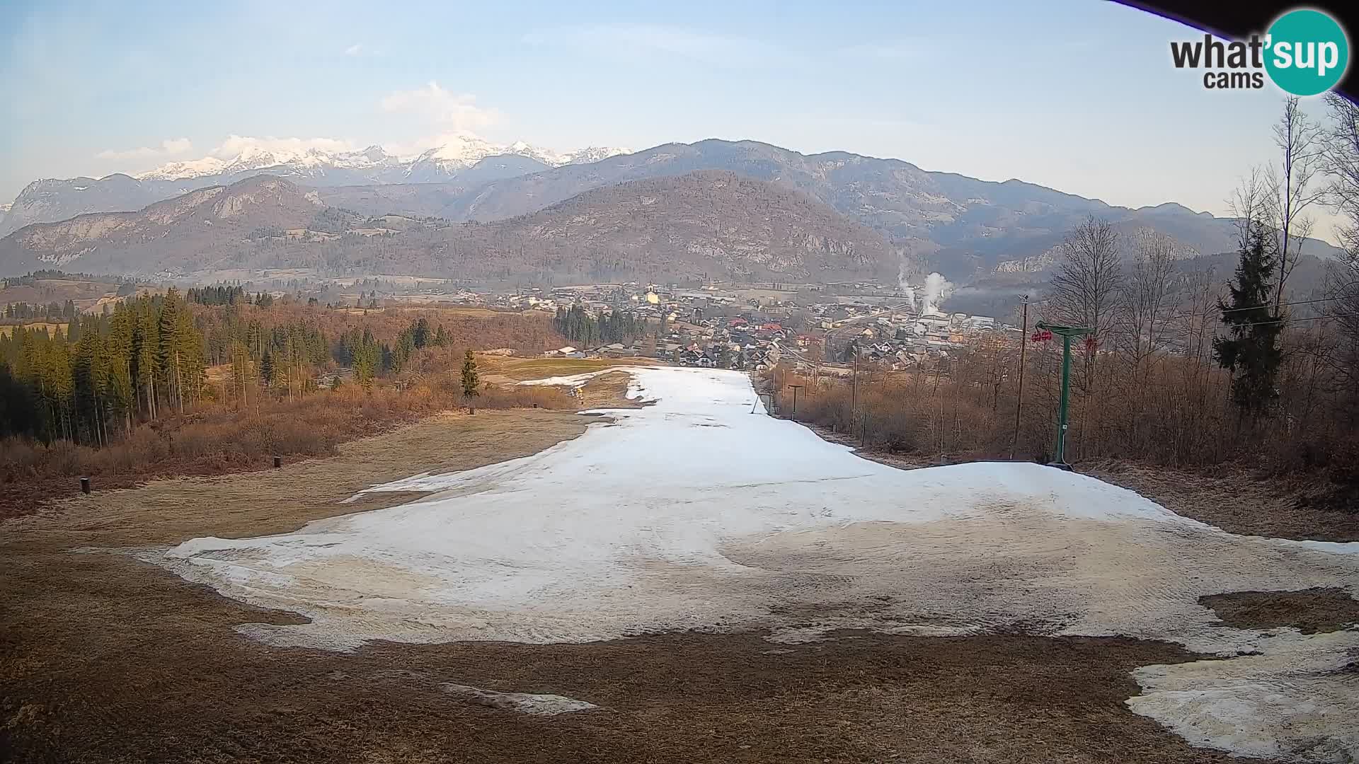 Cámara en vivo Bohinjska Bistrica – Vista en directo desde la estación de esquí Kozji Hrbet
