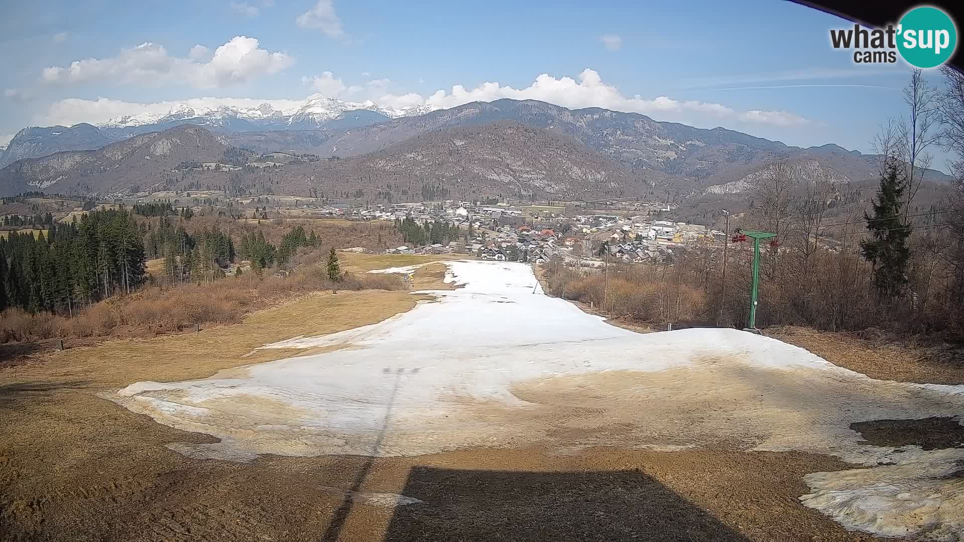 Webcam Bohinjska Bistrica – Vue en direct depuis la station de ski Kozji Hrbet