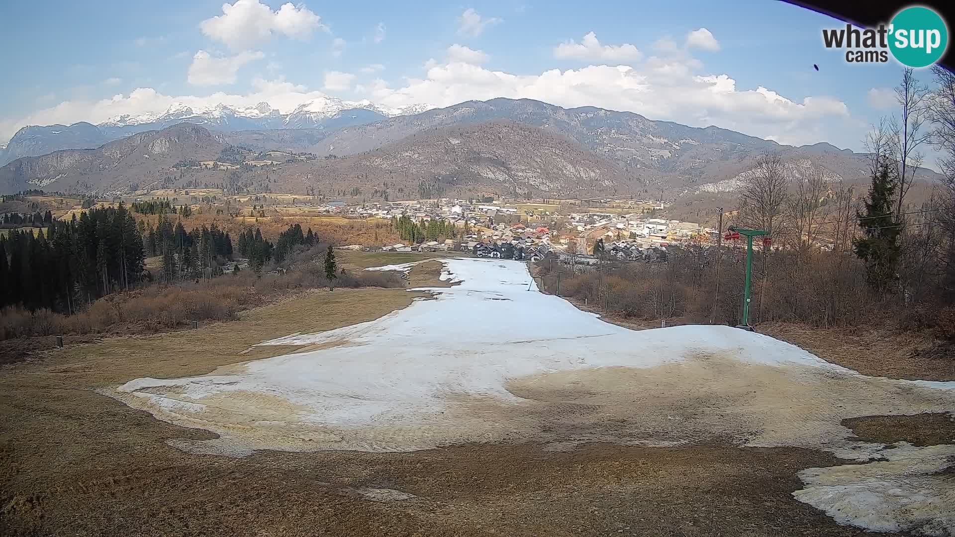 Webcam Bohinjska Bistrica – Live View from Kozji Hrbet Ski Station